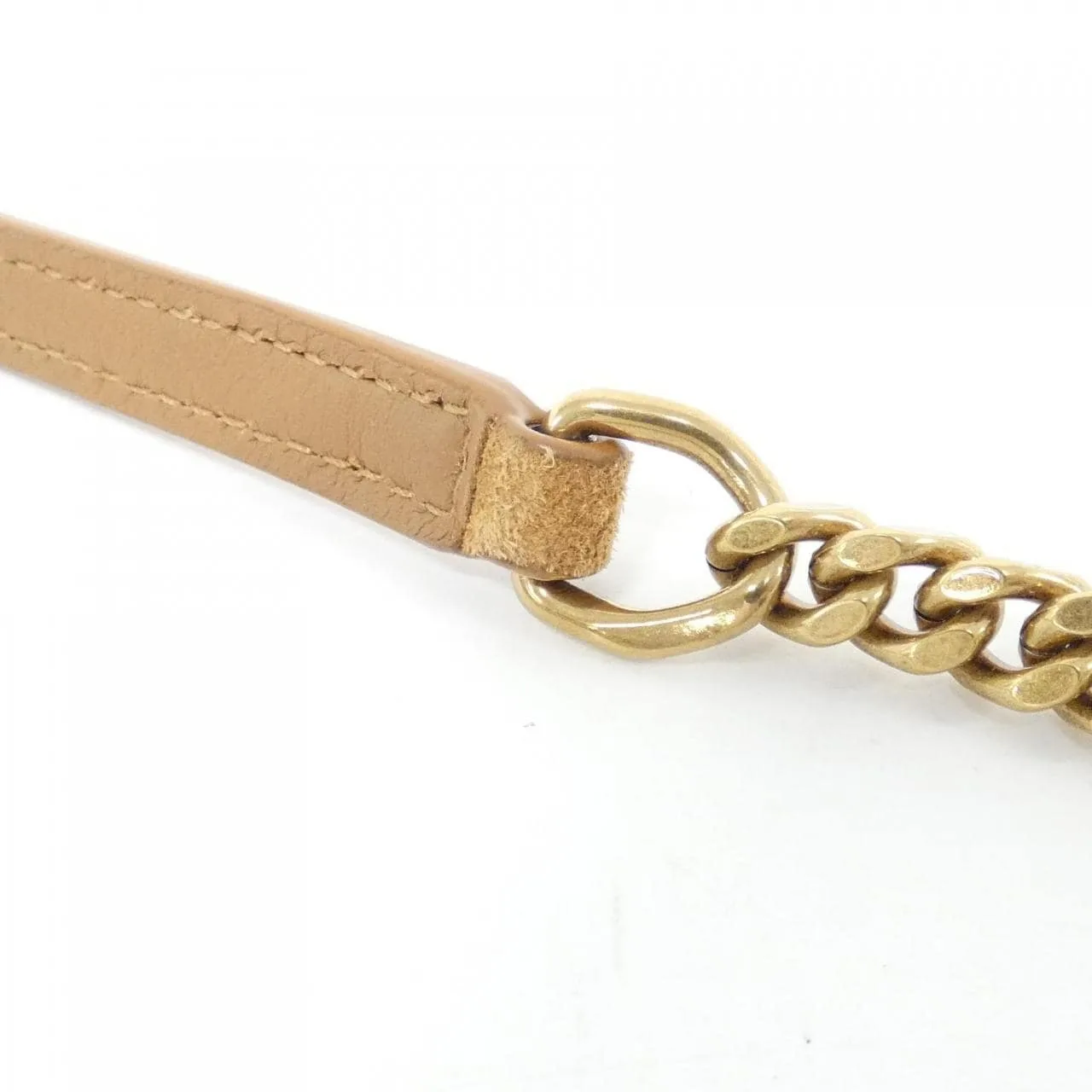 SAINT LAURENT 608941 Shoulder Denim Brown Denim Rank A - Thumbnail 5