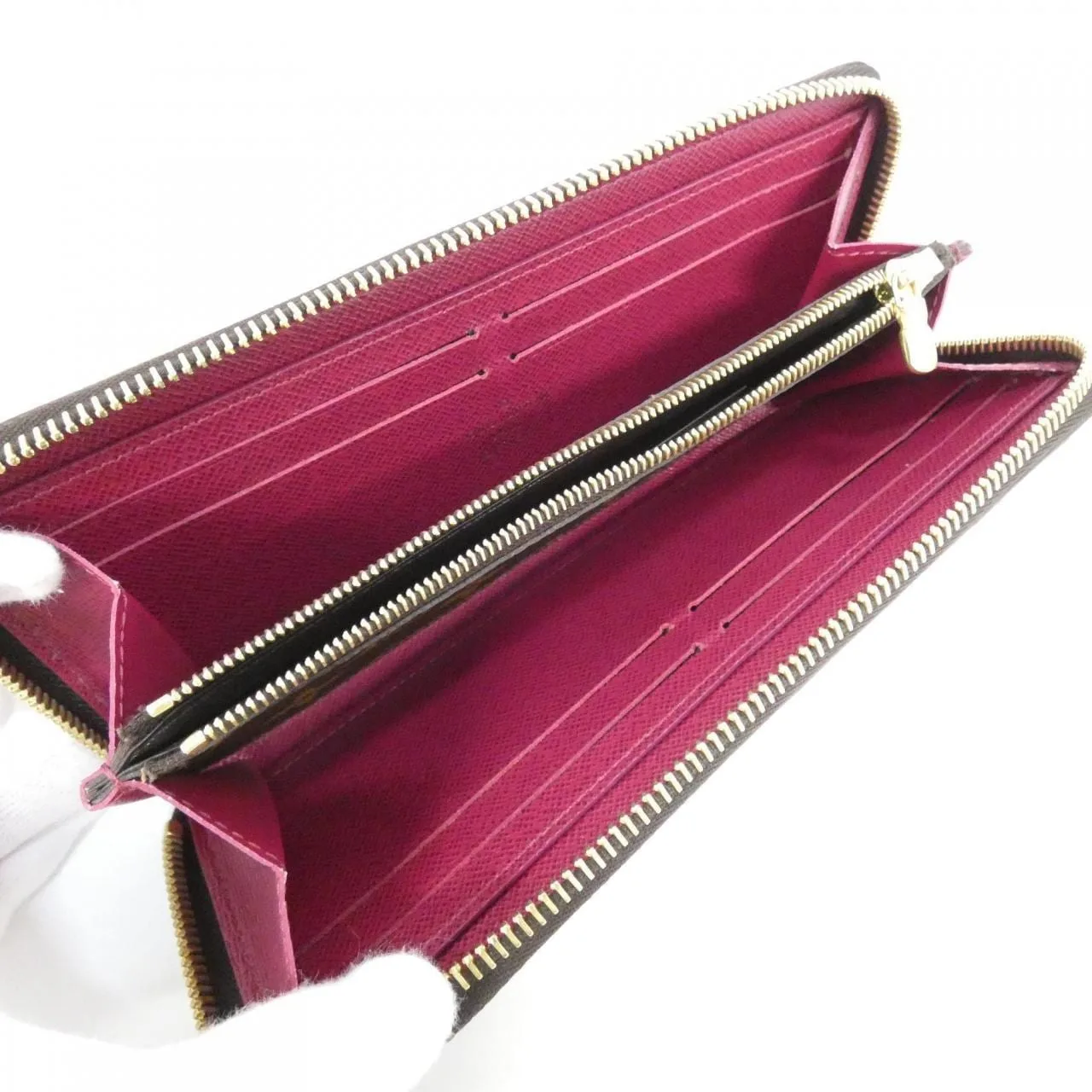 LOUIS VUITTON M60742 Wallet Monogram Black Monogram Rank A - Thumbnail 5