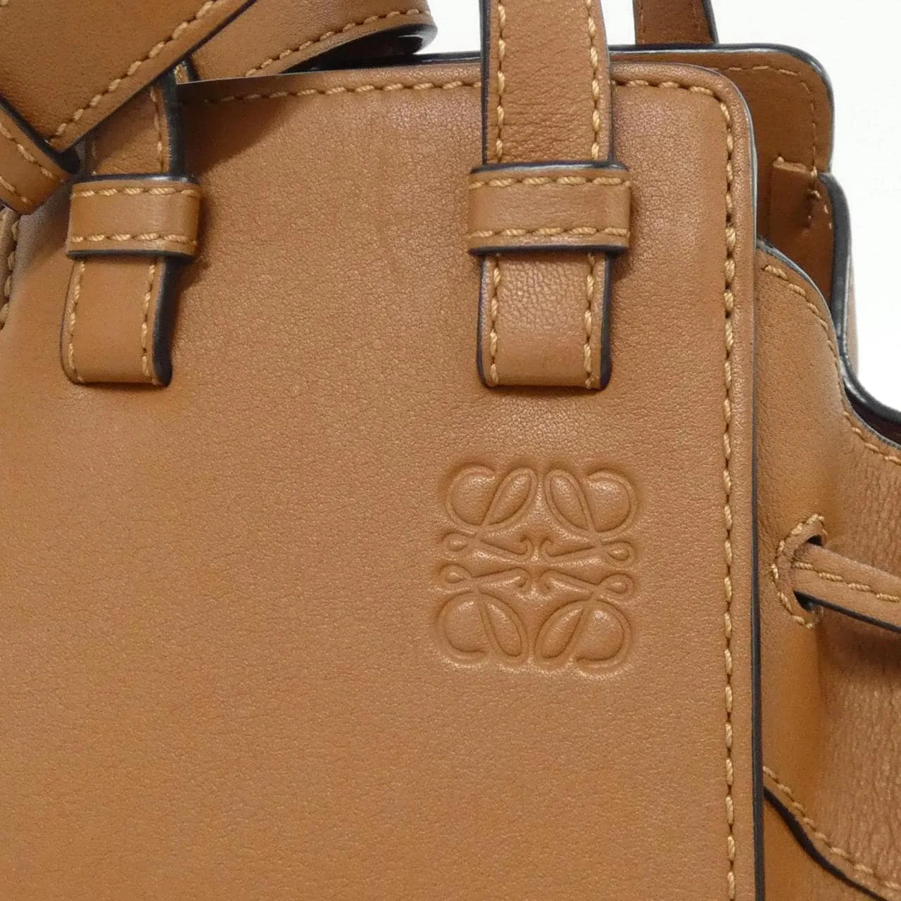 LOEWE Hammock 314 30 V07 Shoulder Black Rank A - Thumbnail 3