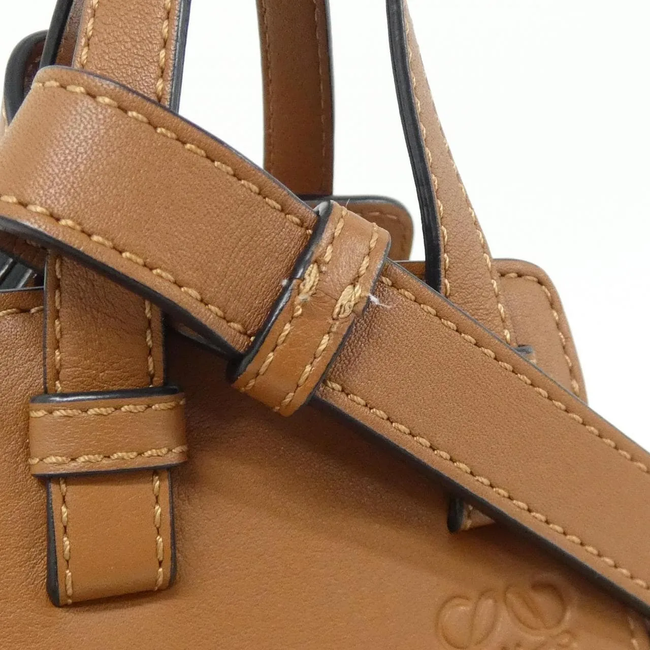 LOEWE Hammock 314 30 V07 Shoulder Black Rank A - Thumbnail 4