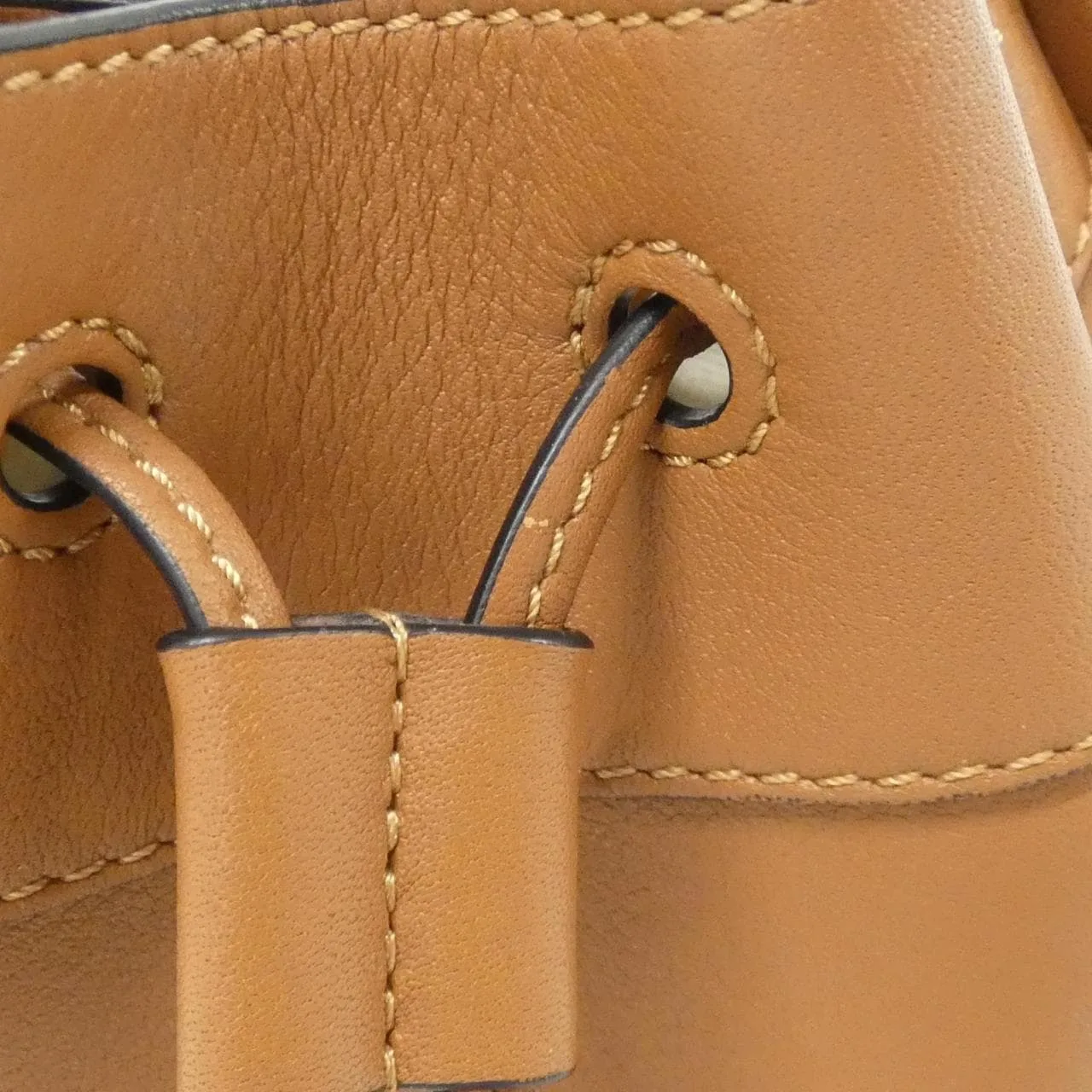 LOEWE Hammock 314 30 V07 Shoulder Black Rank A - Thumbnail 6