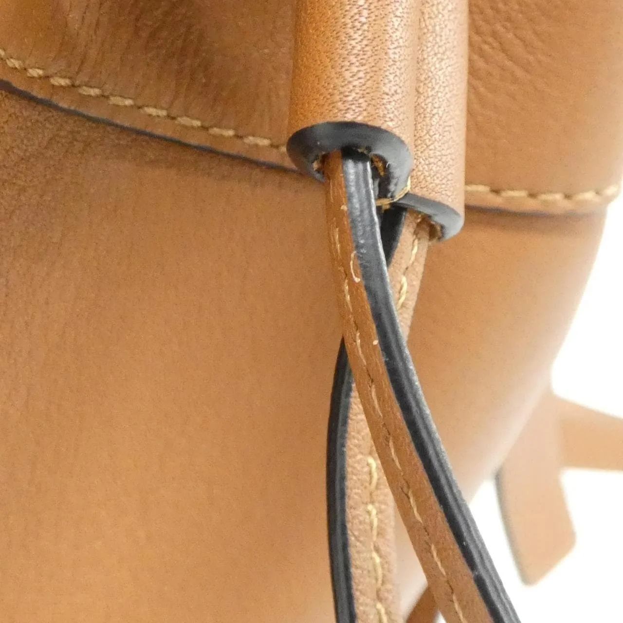 LOEWE Hammock 314 30 V07 Shoulder Black Rank A - Thumbnail 7