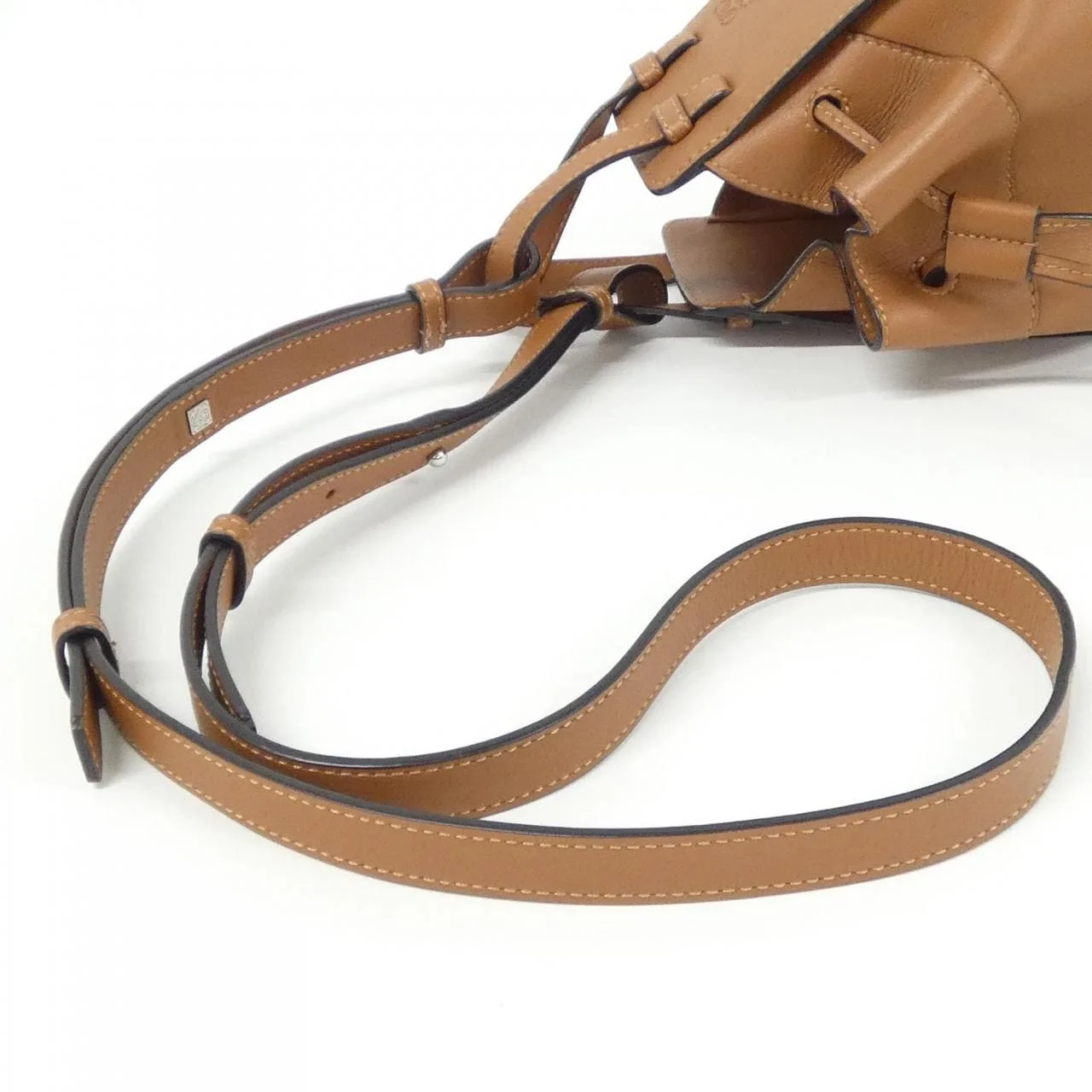 LOEWE Hammock 314 30 V07 Shoulder Black Rank A - Thumbnail 8