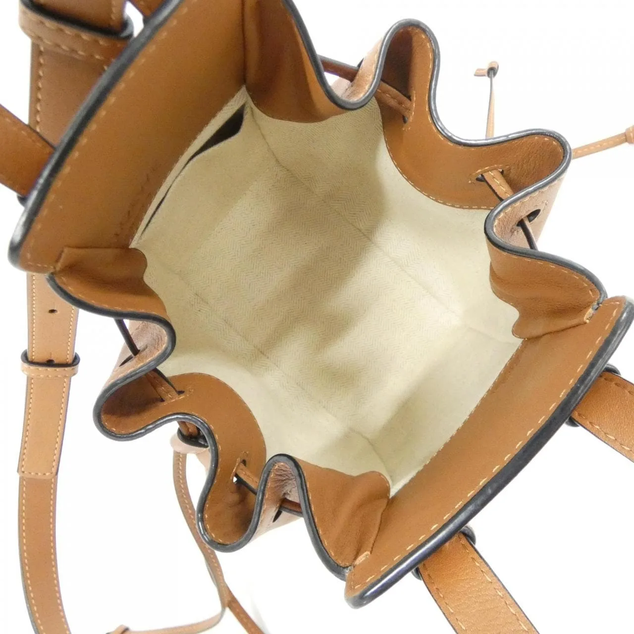 LOEWE Hammock 314 30 V07 Shoulder Black Rank A - Thumbnail 9