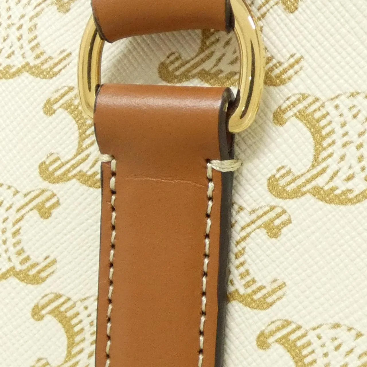 CELINE Cabas 199742BZJ Handbag Canvas Black Canvas Rank A - Thumbnail 6