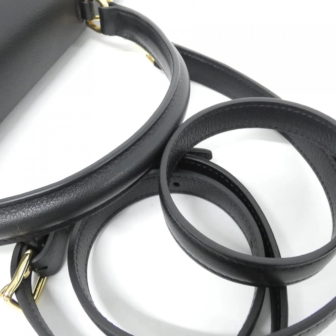 CELINE 117523FXK Handbag Black Rank A - Thumbnail 5