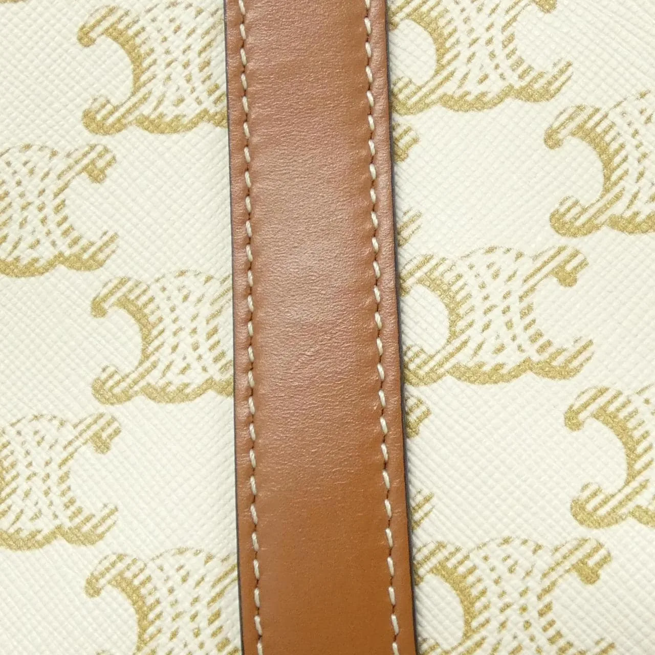 CELINE Cabas 190372CAS Boston Canvas 黑色 帆布 中古品A - 縮圖 6