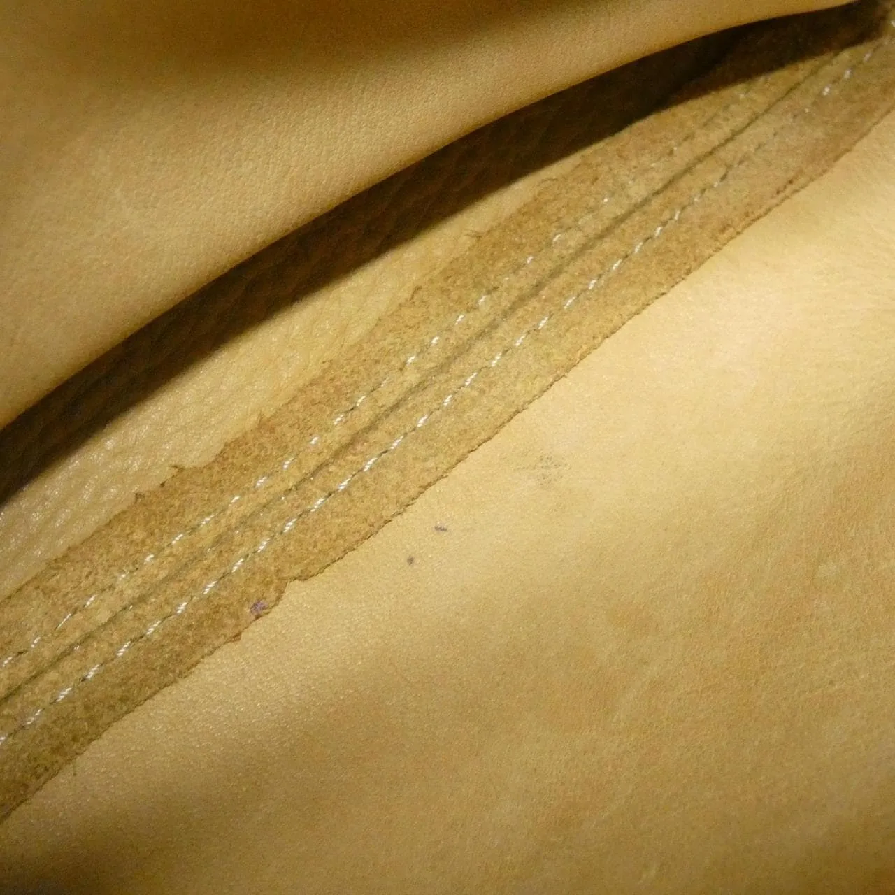 LOEWE 肩背包 棕色 中古品B - 縮圖 9