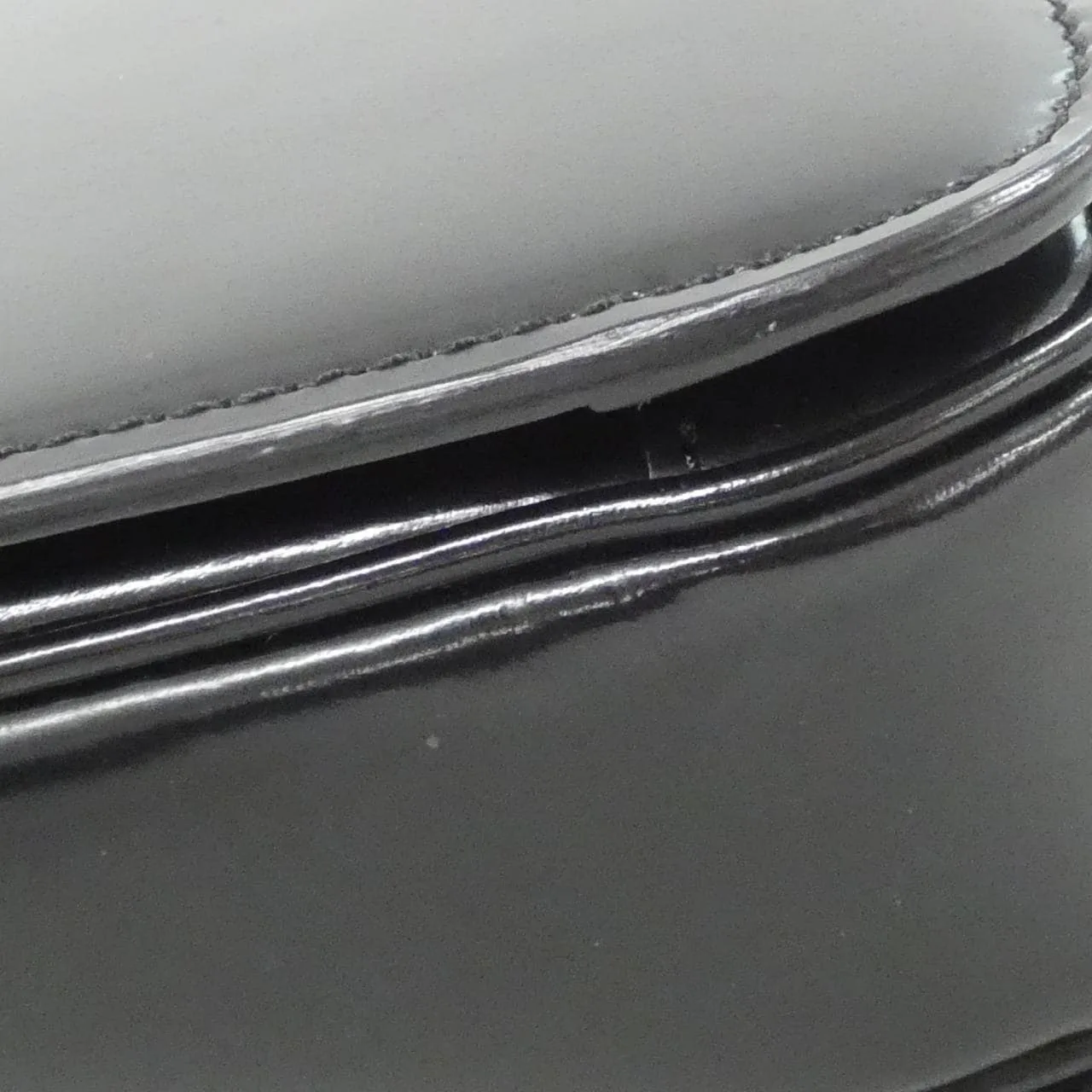 CELINE Triomphe 188423BF4 Shoulder Black Rank A - Thumbnail 3