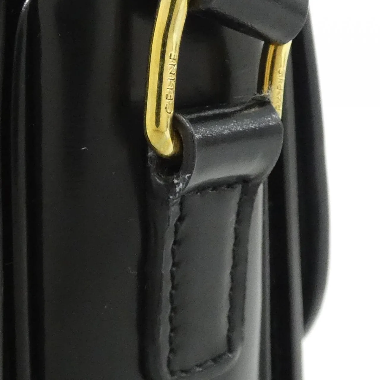 CELINE Triomphe 188423BF4 Shoulder Black Rank A - Thumbnail 5