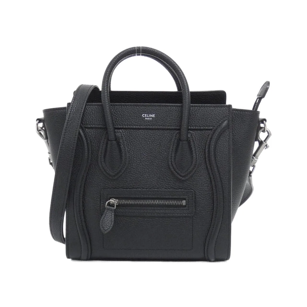 CELINE Luggage 189243DRU Handbag Black
