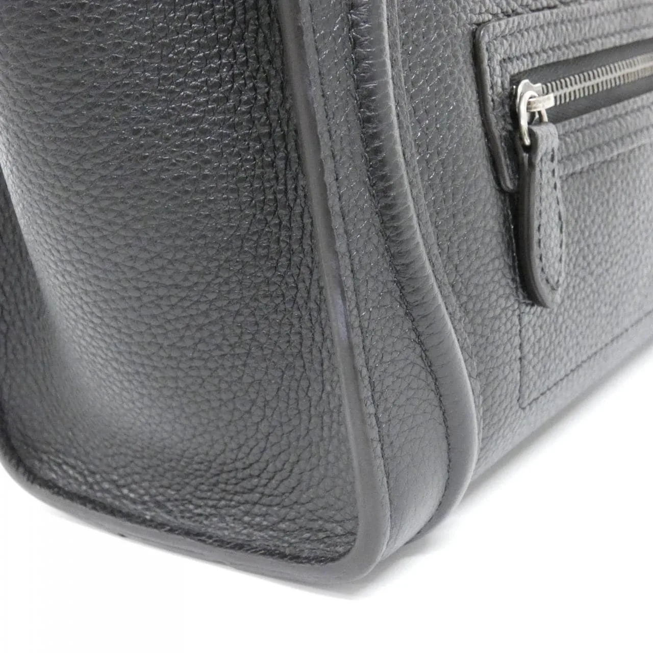 CELINE Luggage 189243DRU Handbag 黑色 中古品A - 縮圖 4