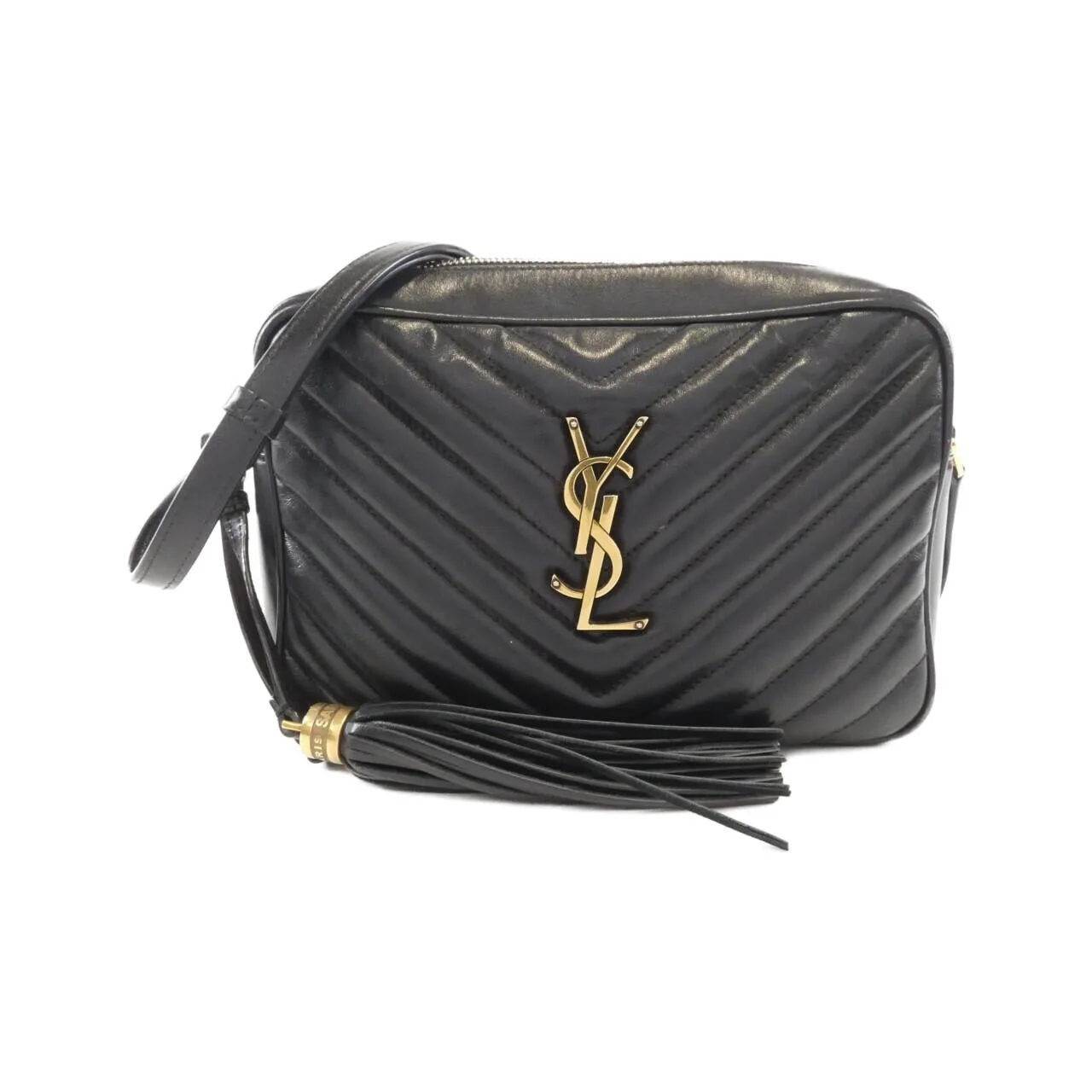 SAINT LAURENT 574494 DV707 肩背包 Black