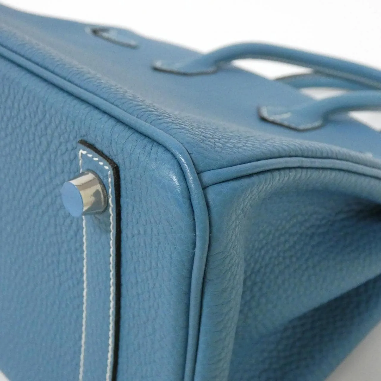 HERMES Birkin 041344CK Handbag Togo 藍色 Togo 牛皮 中古品A - 縮圖 3