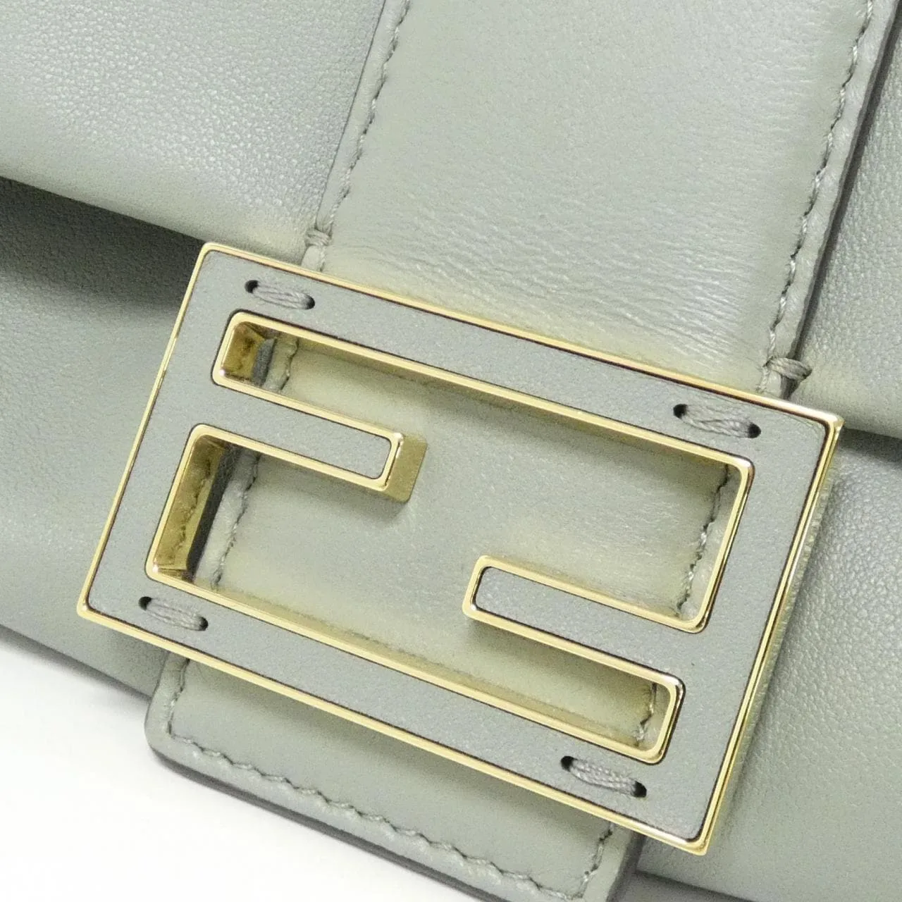 FENDI Baguette 8BR833 AQ0D Shoulder Leather Black Leather Rank A - Thumbnail 4