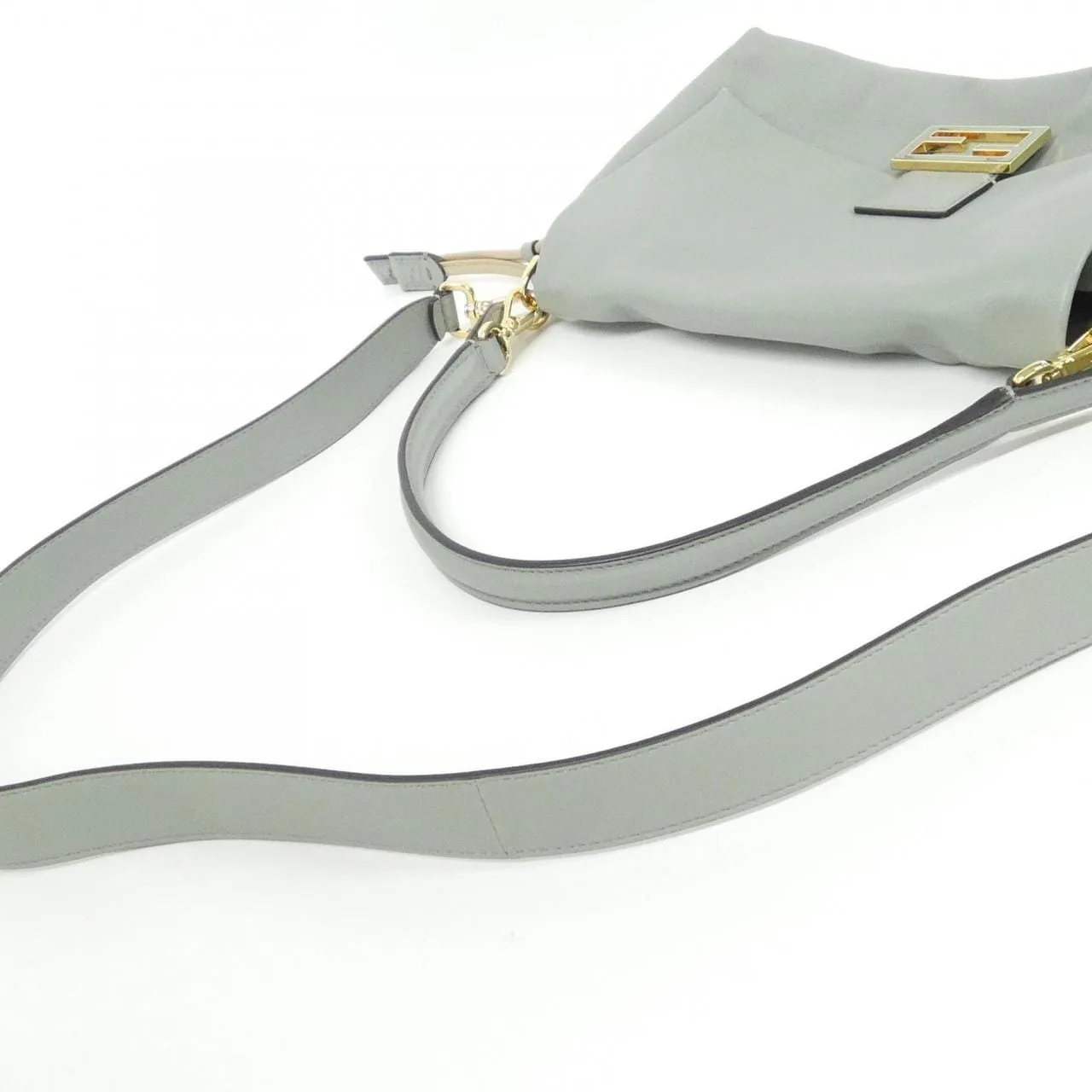 FENDI Baguette 8BR833 AQ0D Shoulder Leather Black Leather Rank A - Thumbnail 7