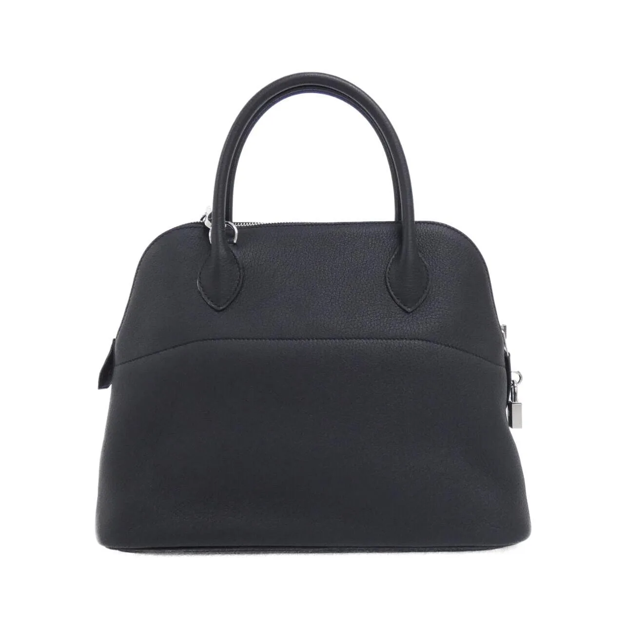 HERMES 073419CK Handbag Clemence Black Clemence Leather - Thumbnail 2