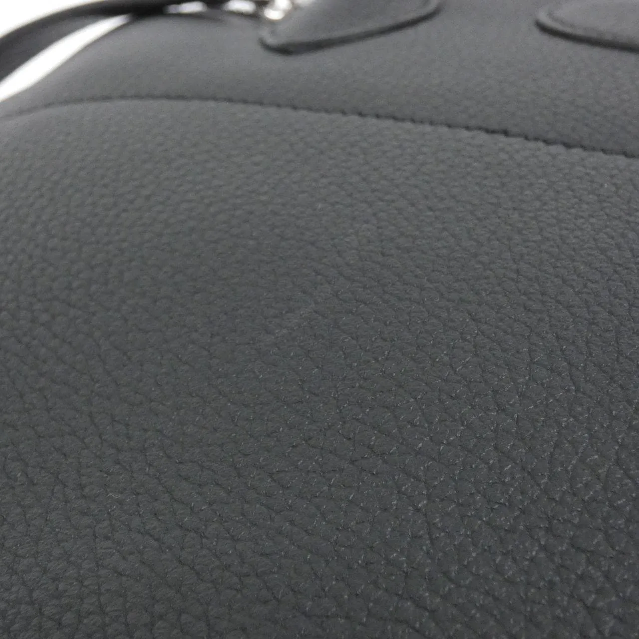 HERMES 073419CK Handbag Clemence Black Clemence Leather - Thumbnail 4