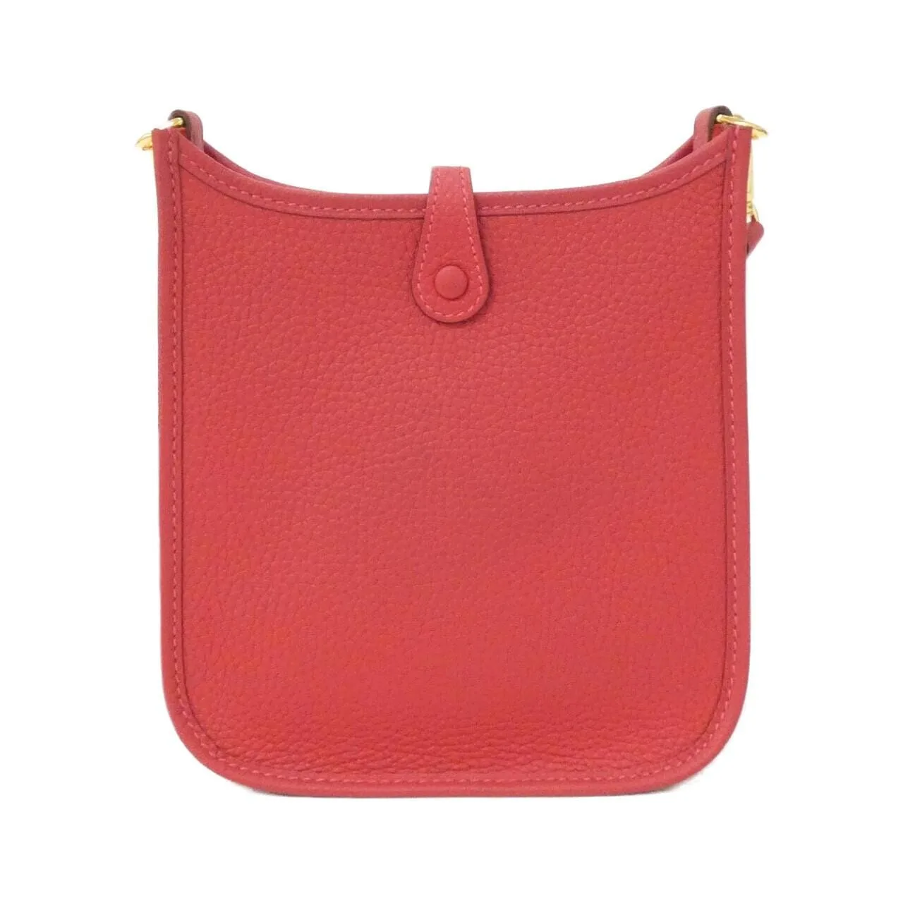 HERMES Evelyne 069426CC Shoulder Clemence Black Clemence Leather Rank A - Thumbnail 2