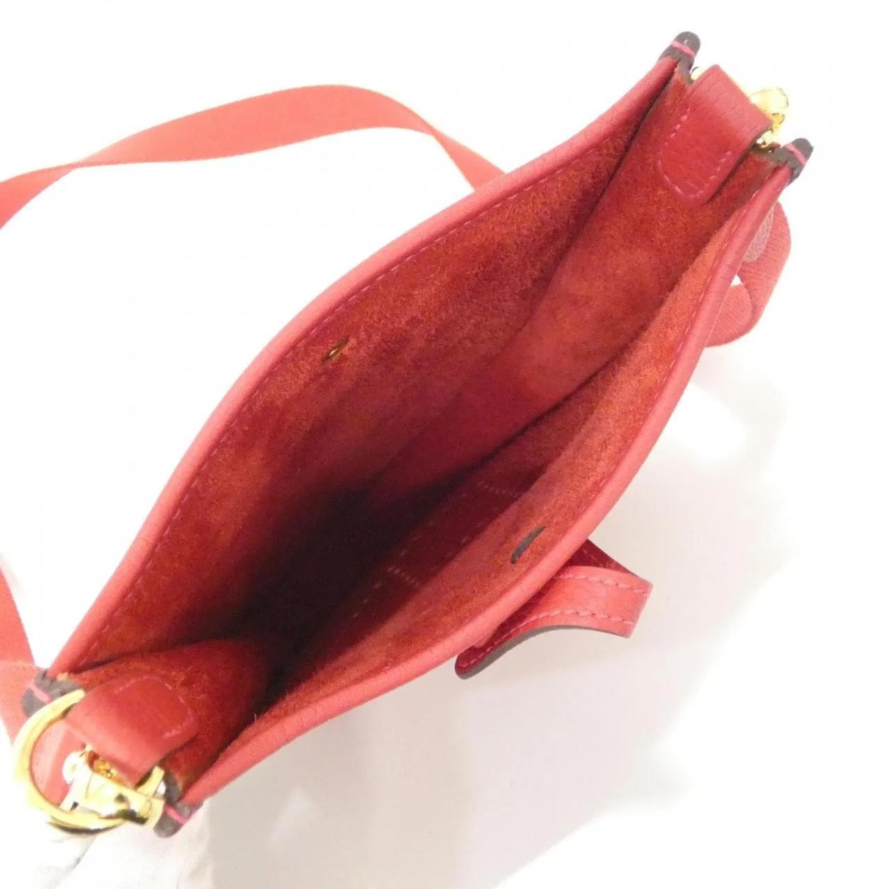 HERMES Evelyne 069426CC Shoulder Clemence Black Clemence Leather Rank A - Thumbnail 5