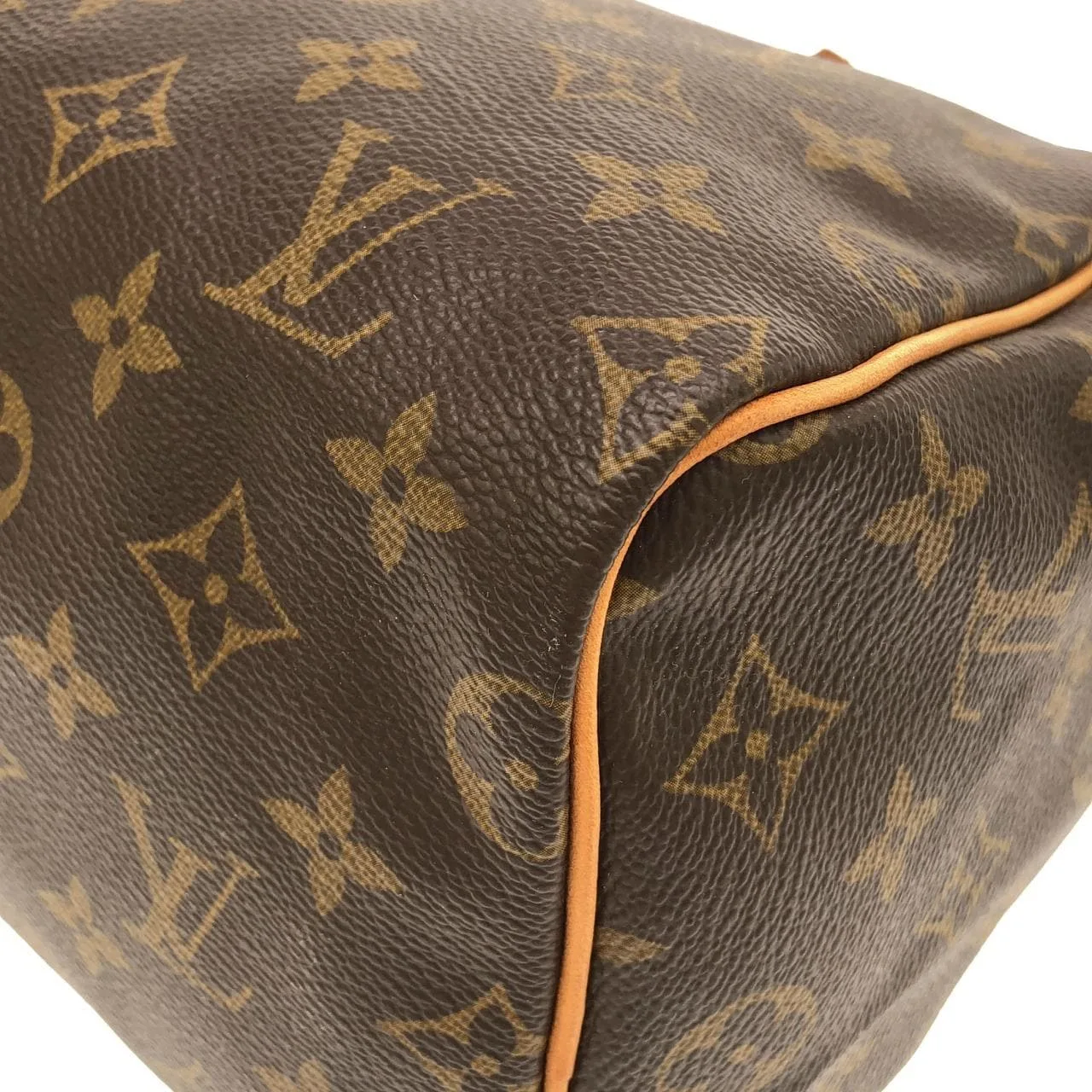 LOUIS VUITTON Speedy M41528 Boston Monogram 黑色 Monogram 中古品B - 縮圖 3