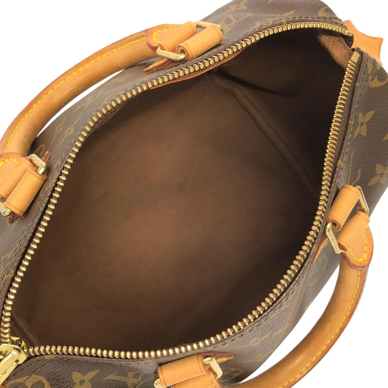 LOUIS VUITTON Speedy M41528 Boston Monogram 黑色 Monogram 中古品B - 縮圖 8