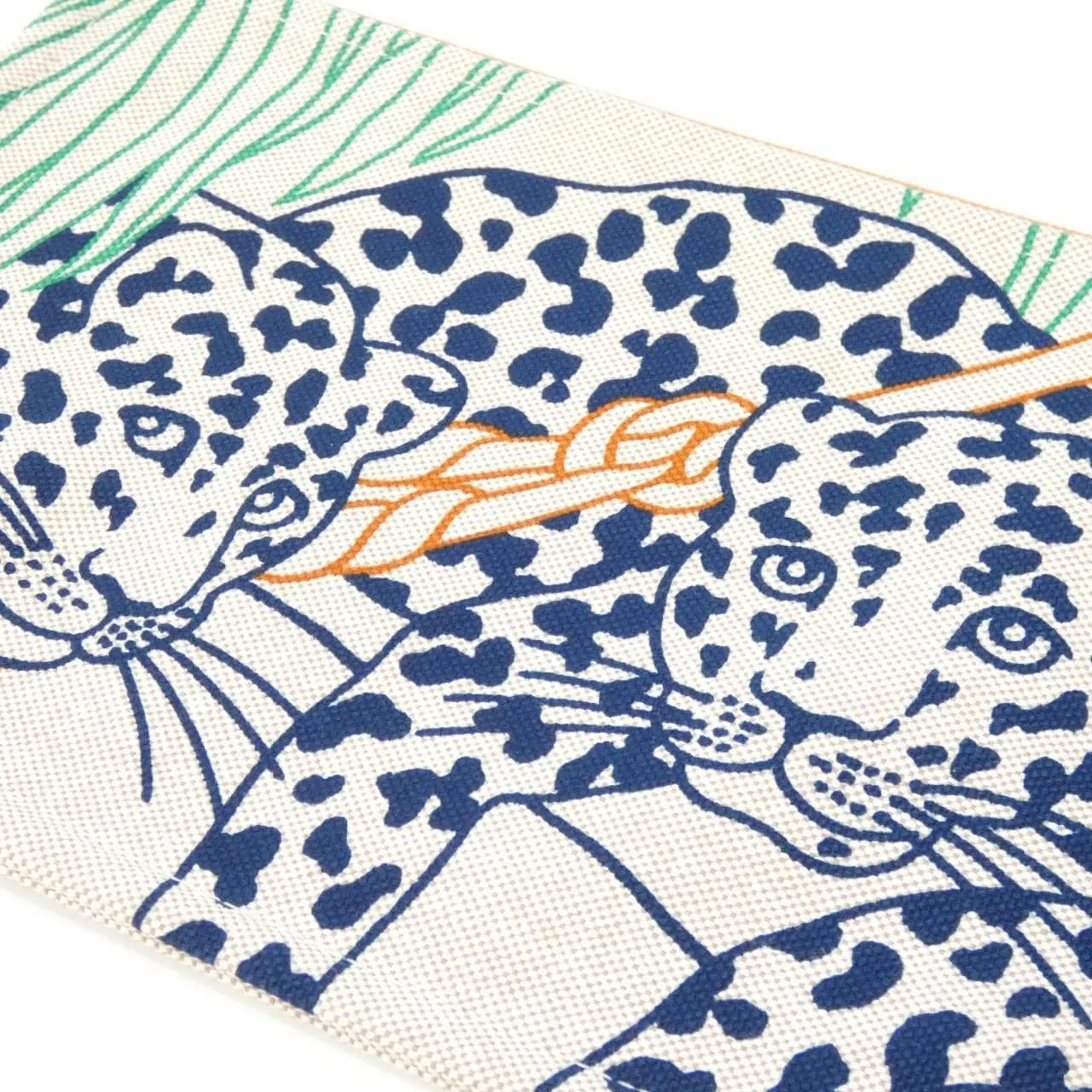 HERMES 103581M Pouch Canvas Black Canvas Rank A - Thumbnail 5