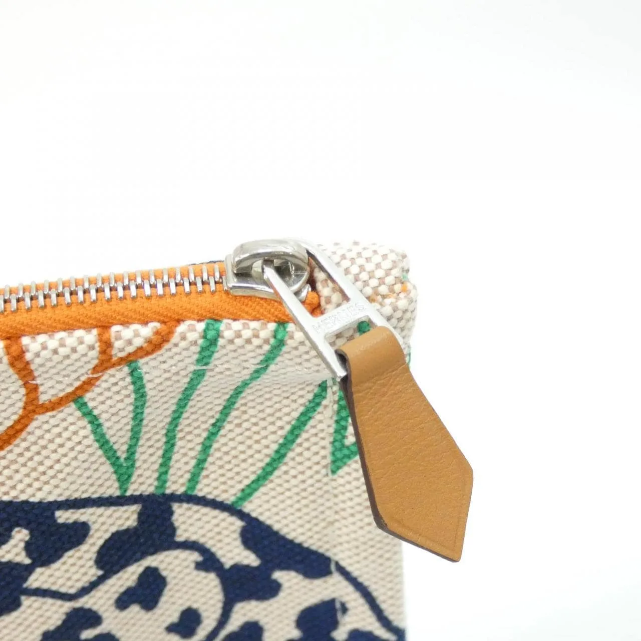 HERMES 103581M Pouch Canvas Black Canvas Rank A - Thumbnail 6