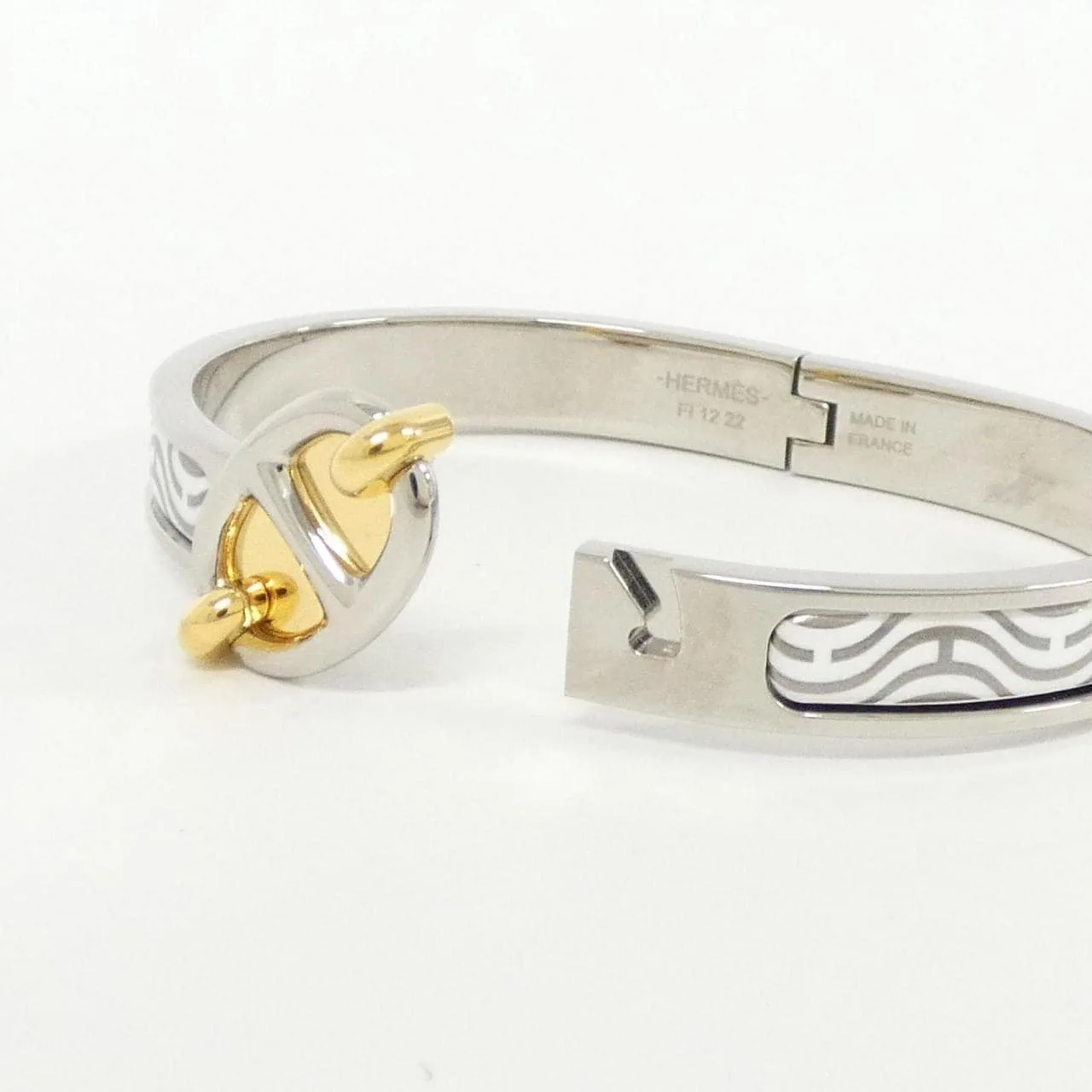 HERMES 200003FP Accessories White Rank A - Thumbnail 3