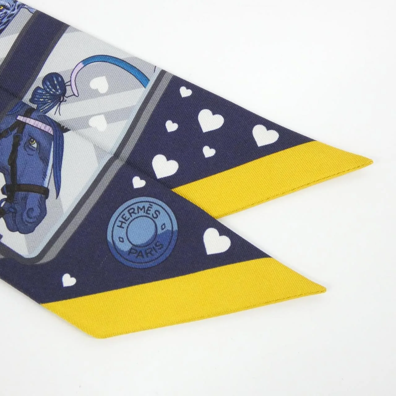 HERMES 063875S Scarf 金色 中古品A - 縮圖 2