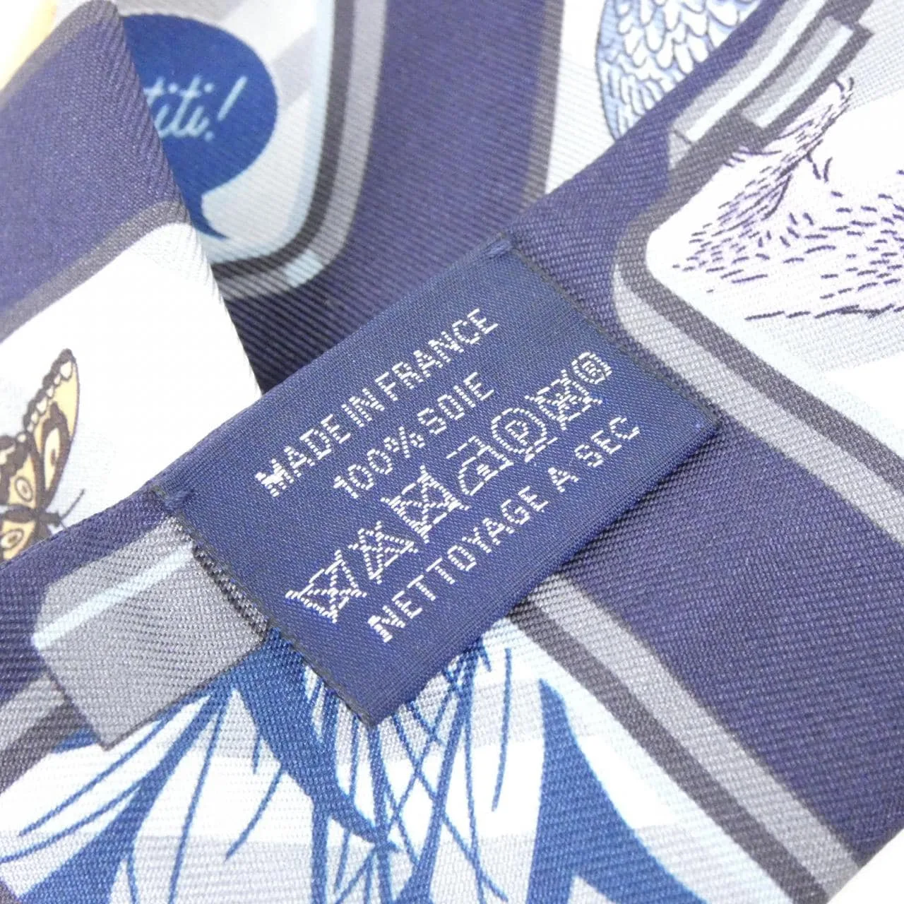 HERMES 063875S Scarf 金色 中古品A - 縮圖 4