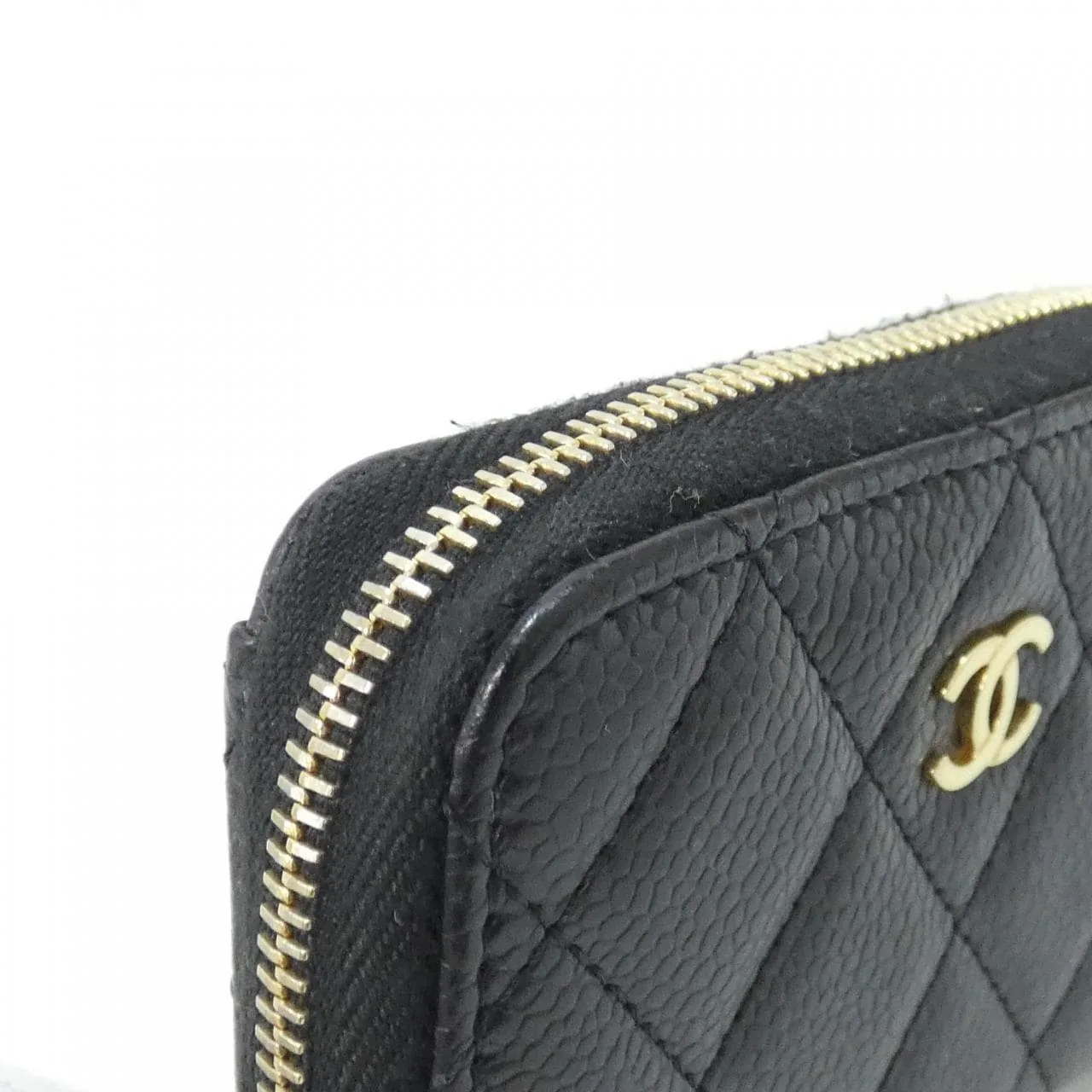 CHANEL Timeless Classic AP0216 Coin Case Grained Calfskin Black Grained Calfskin Rank A - Thumbnail 5