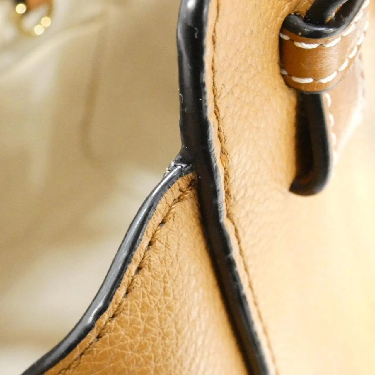 LOEWE Hammock 314 12 Z95 Shoulder Black Rank A - Thumbnail 5