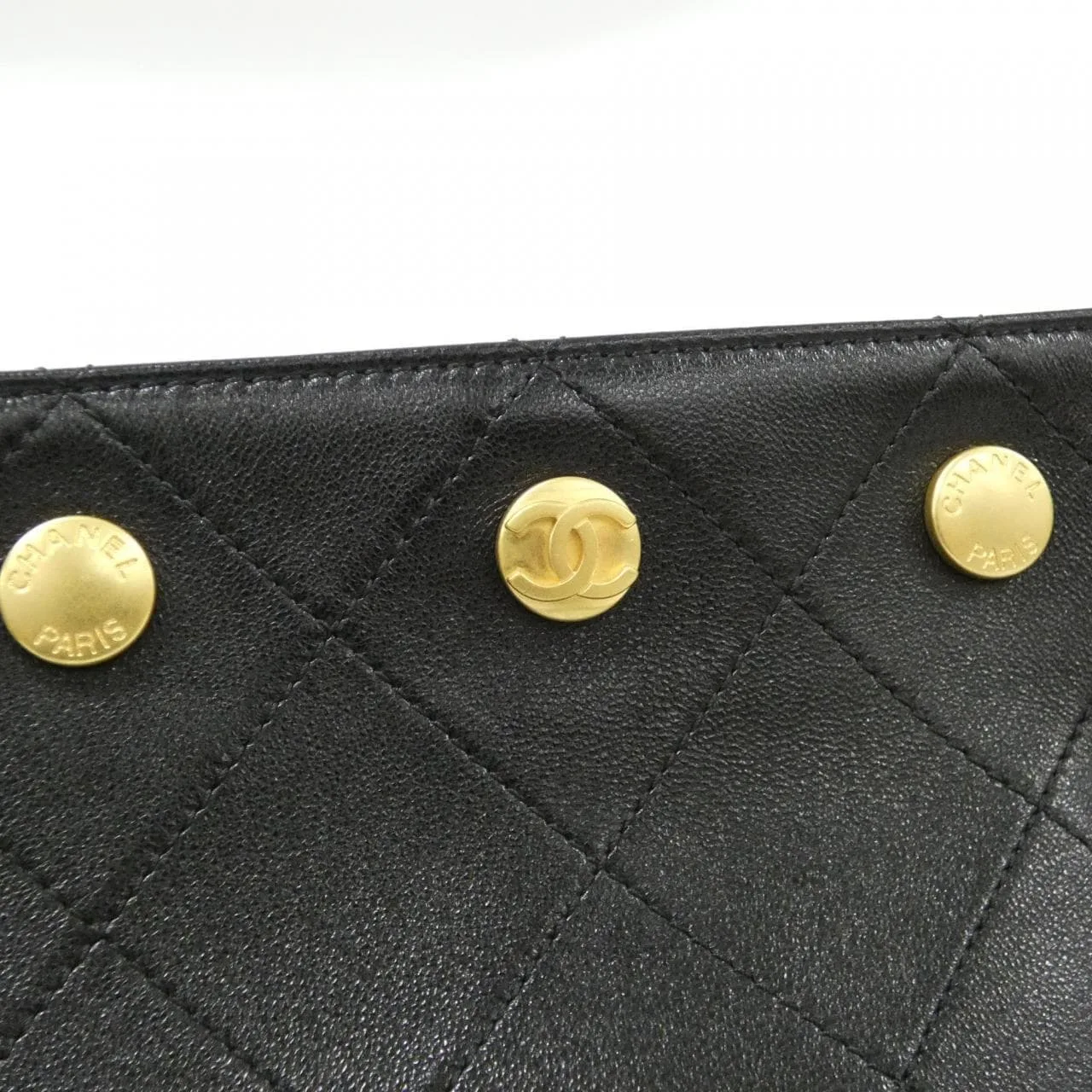 CHANEL AS5406 Shoulder Lambskin 黑色 羊皮 中古品A - 縮圖 5