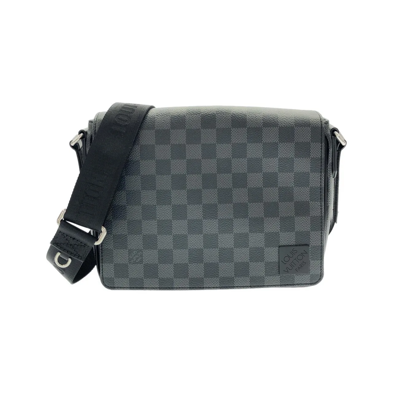 LOUIS VUITTON District N42710 Shoulder Damier Black
