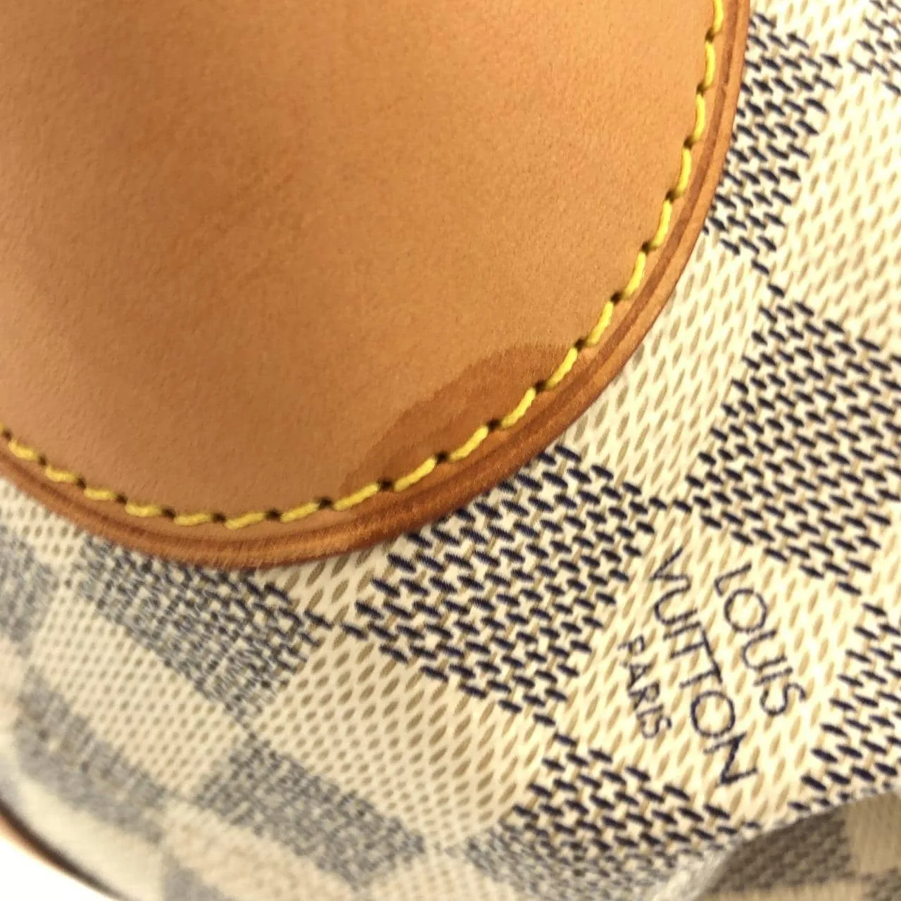 LOUIS VUITTON N51207 Handbag Damier 黑色 Damier 中古品A - 縮圖 4