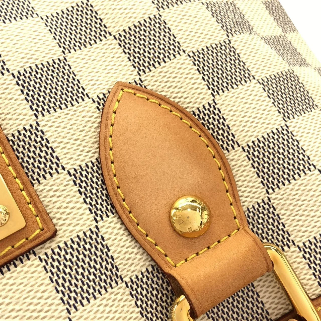 LOUIS VUITTON N51207 Handbag Damier 黑色 Damier 中古品A - 縮圖 5