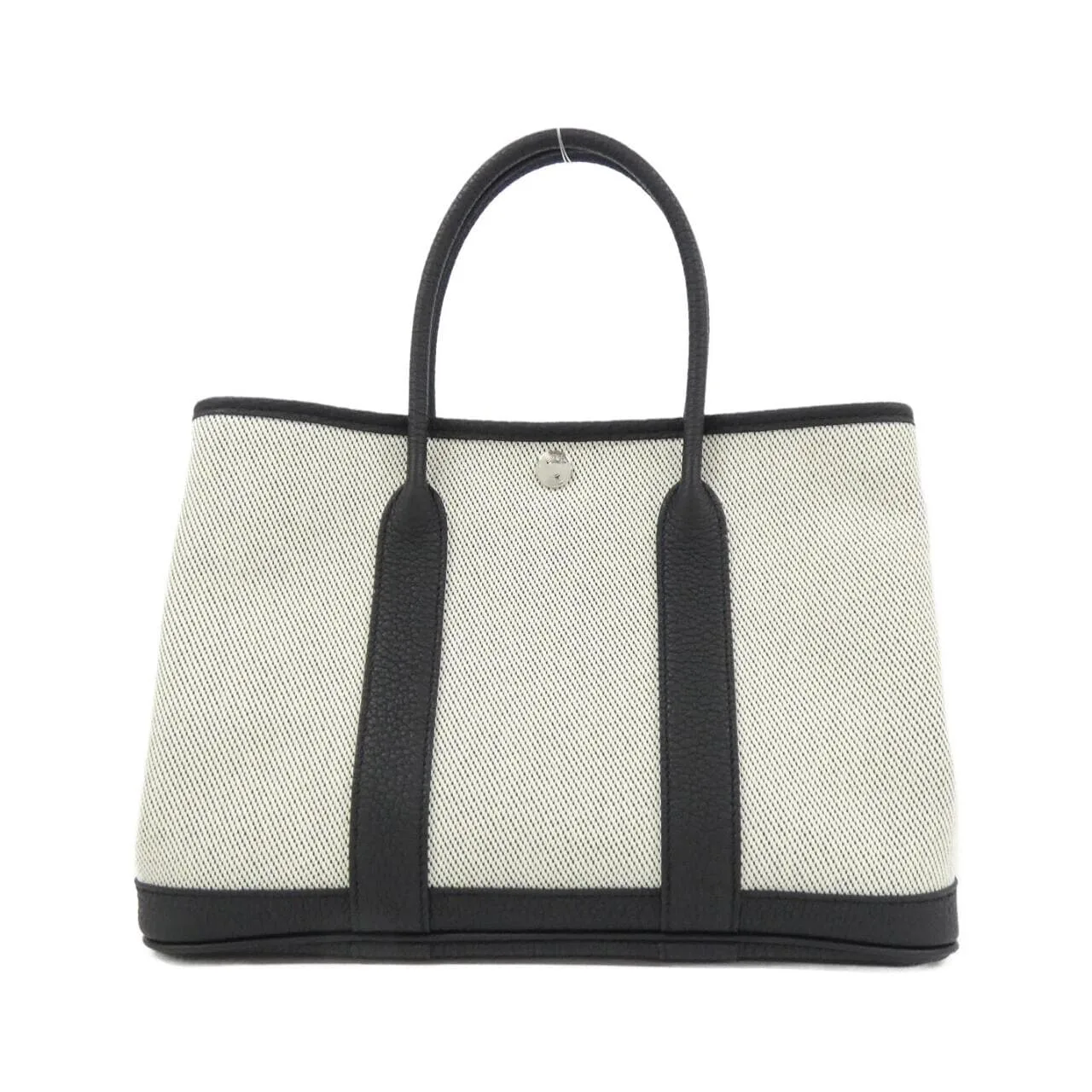 HERMES Garden Party 066751CK Tote Black