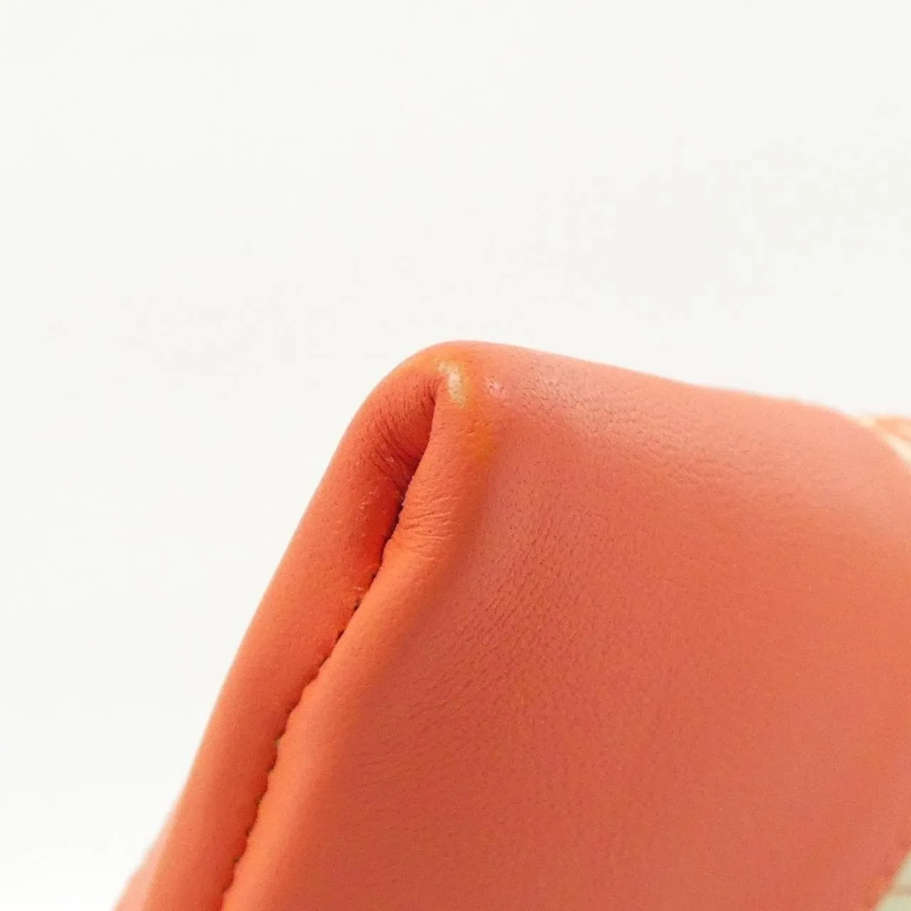 HERMES Silky City 085700CK Shoulder Swift Orange Swift Leather Rank A - Thumbnail 3