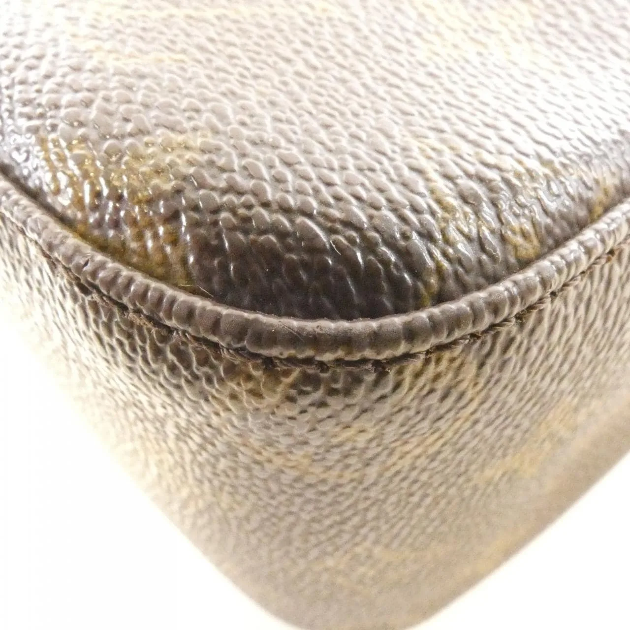 LOUIS VUITTON Looping M51146 Shoulder Monogram 黑色 Monogram 中古品B - 縮圖 2