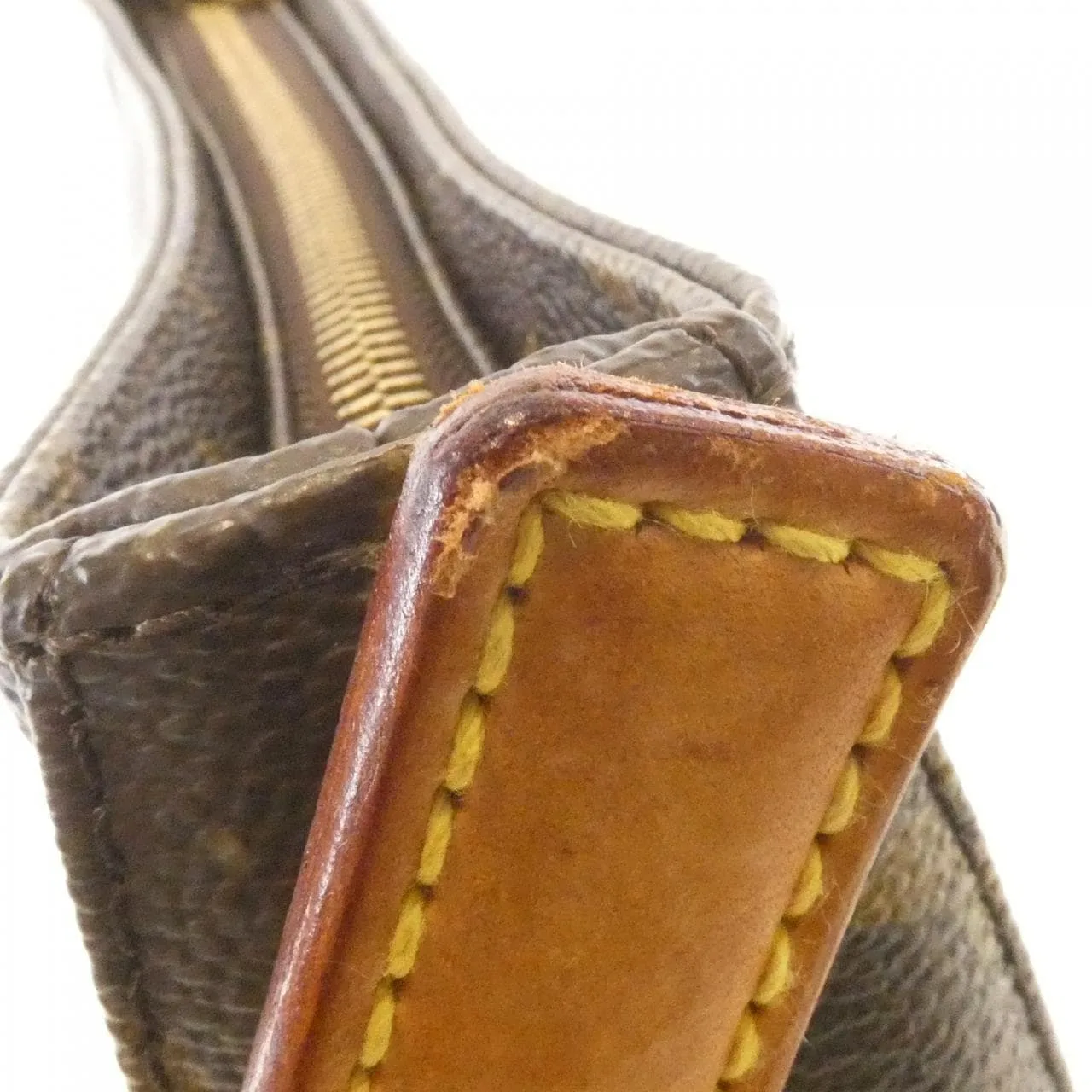 LOUIS VUITTON Looping M51146 Shoulder Monogram 黑色 Monogram 中古品B - 縮圖 6