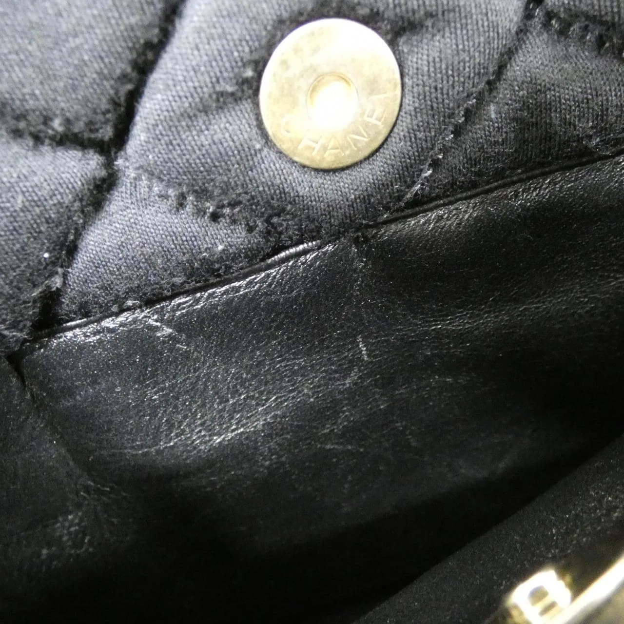 CHANEL Shoulder Canvas Black Canvas Rank A - Thumbnail 8