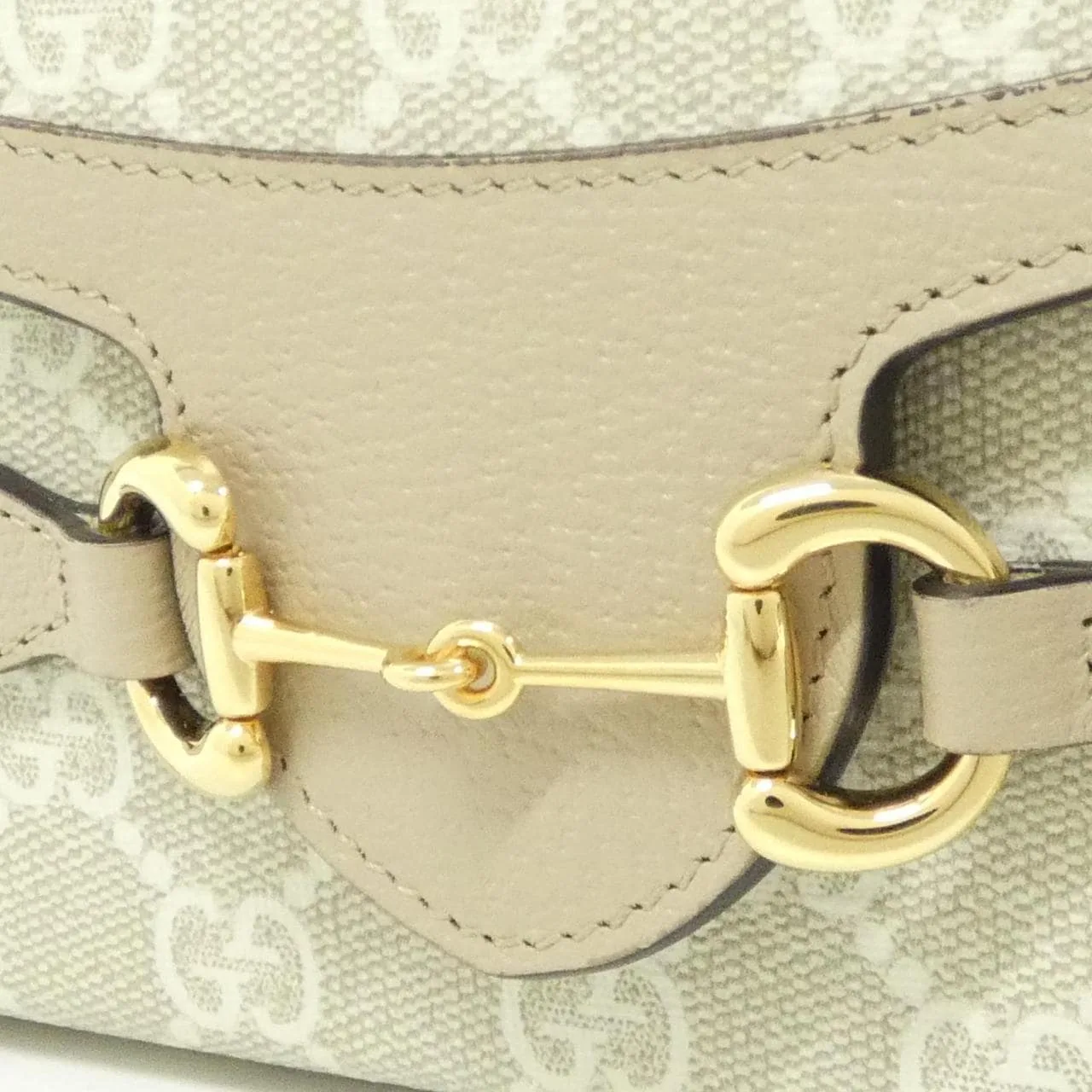 GUCCI 699296 UULBG Shoulder Canvas 黑色 帆布 中古品A - 縮圖 4