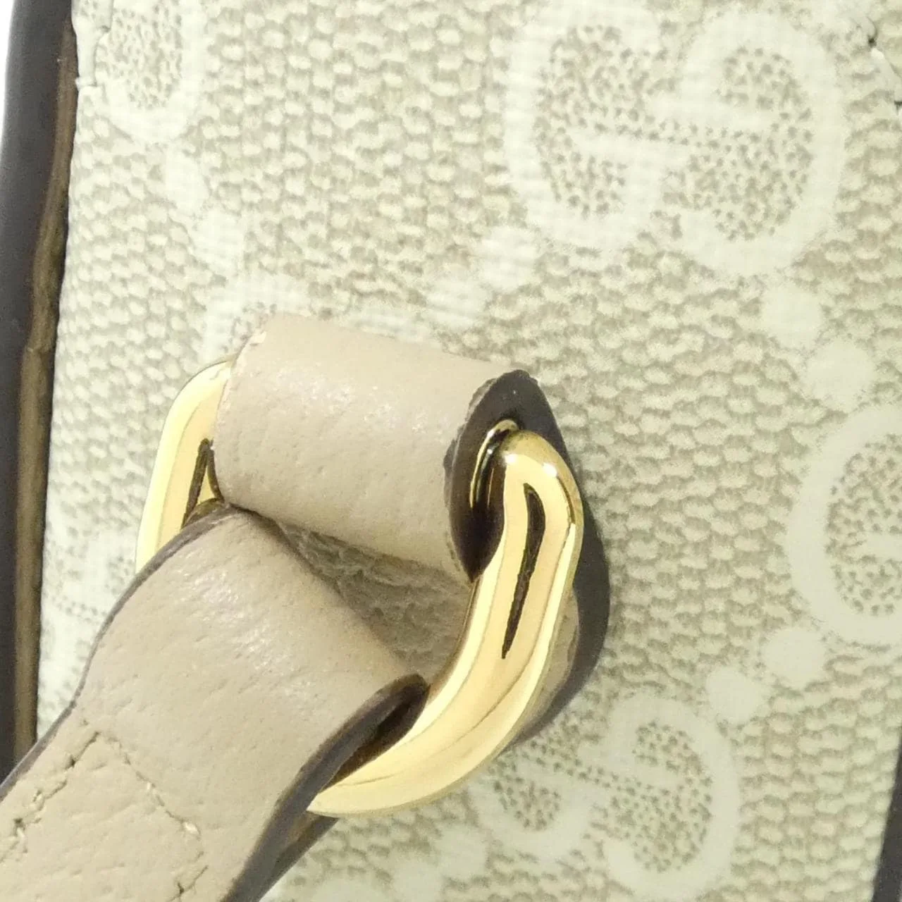 GUCCI 699296 UULBG Shoulder Canvas 黑色 帆布 中古品A - 縮圖 7
