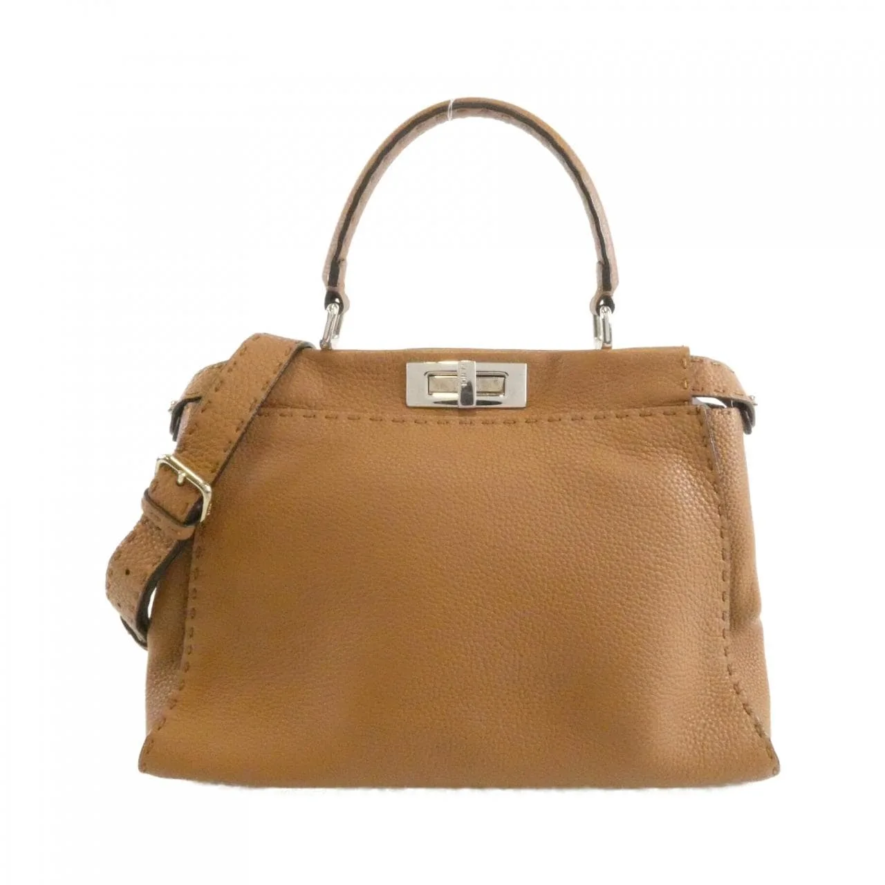 FENDI Peekaboo 8BN290 Q0J Handbag Black