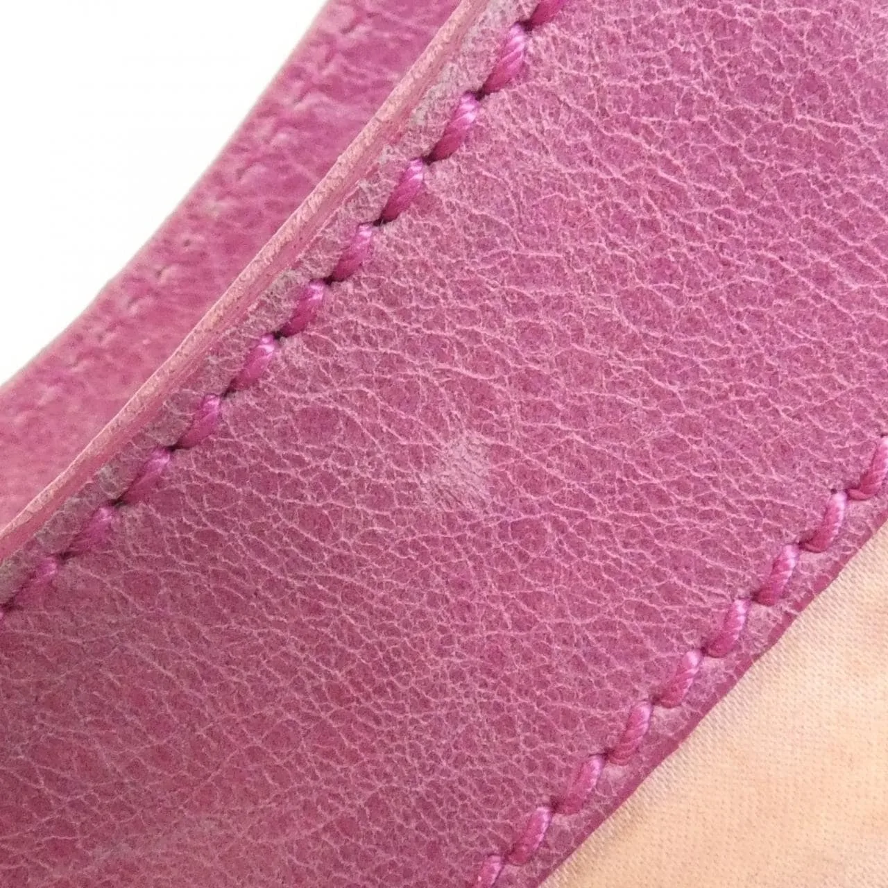 BALENCIAGA Le City 173084 FIF2N Handbag Nylon 粉色 尼龍 中古品B - 縮圖 4