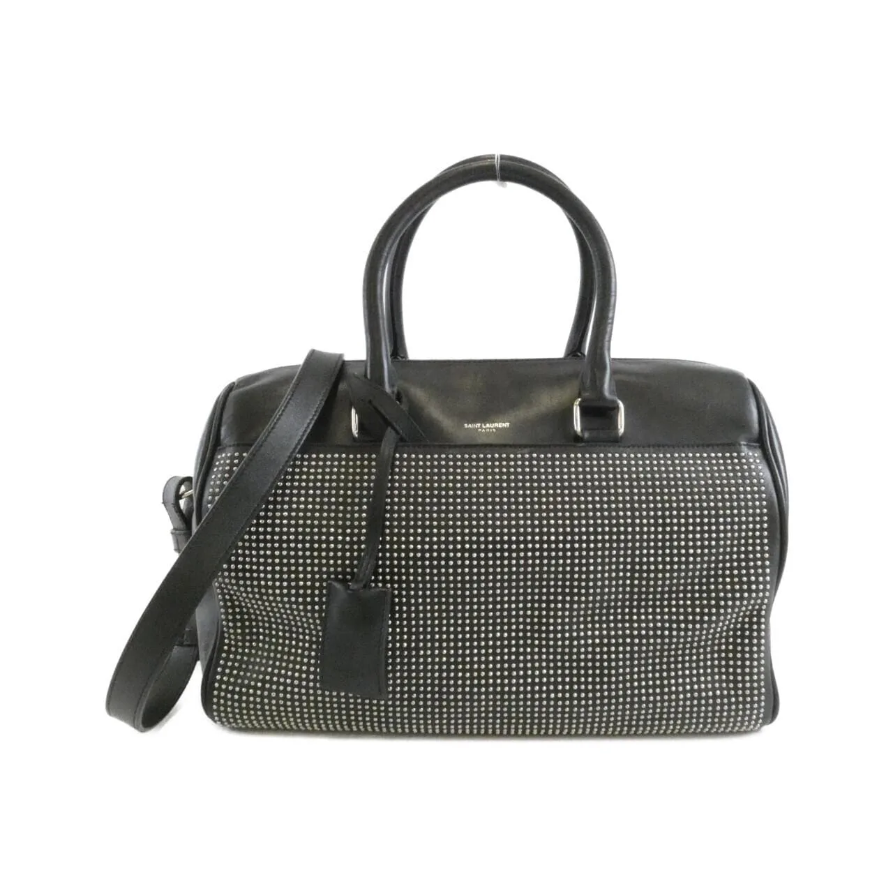 SAINT LAURENT 332424 BOFK2 Boston Black