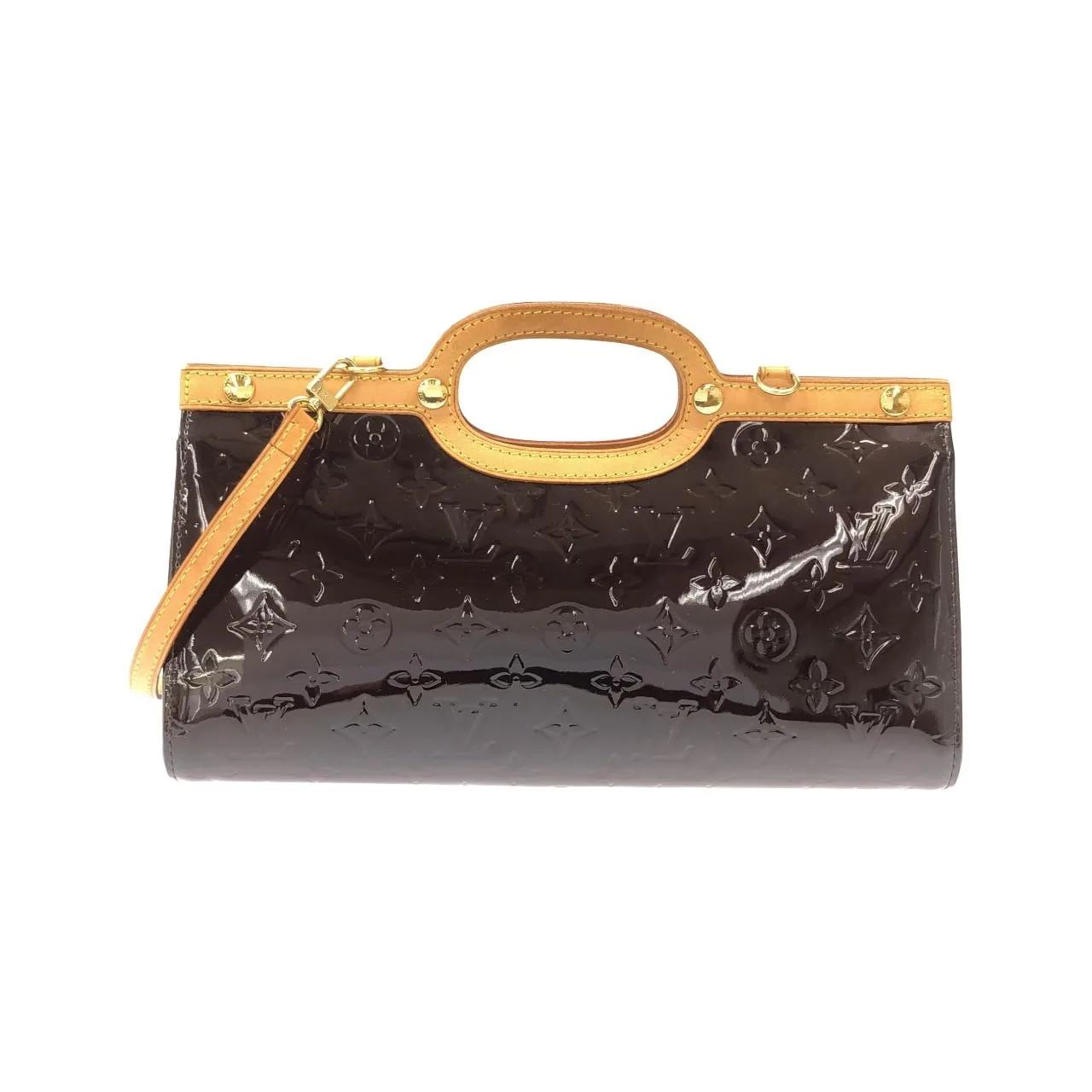 LOUIS VUITTON M91995 Handbag Vernis Black