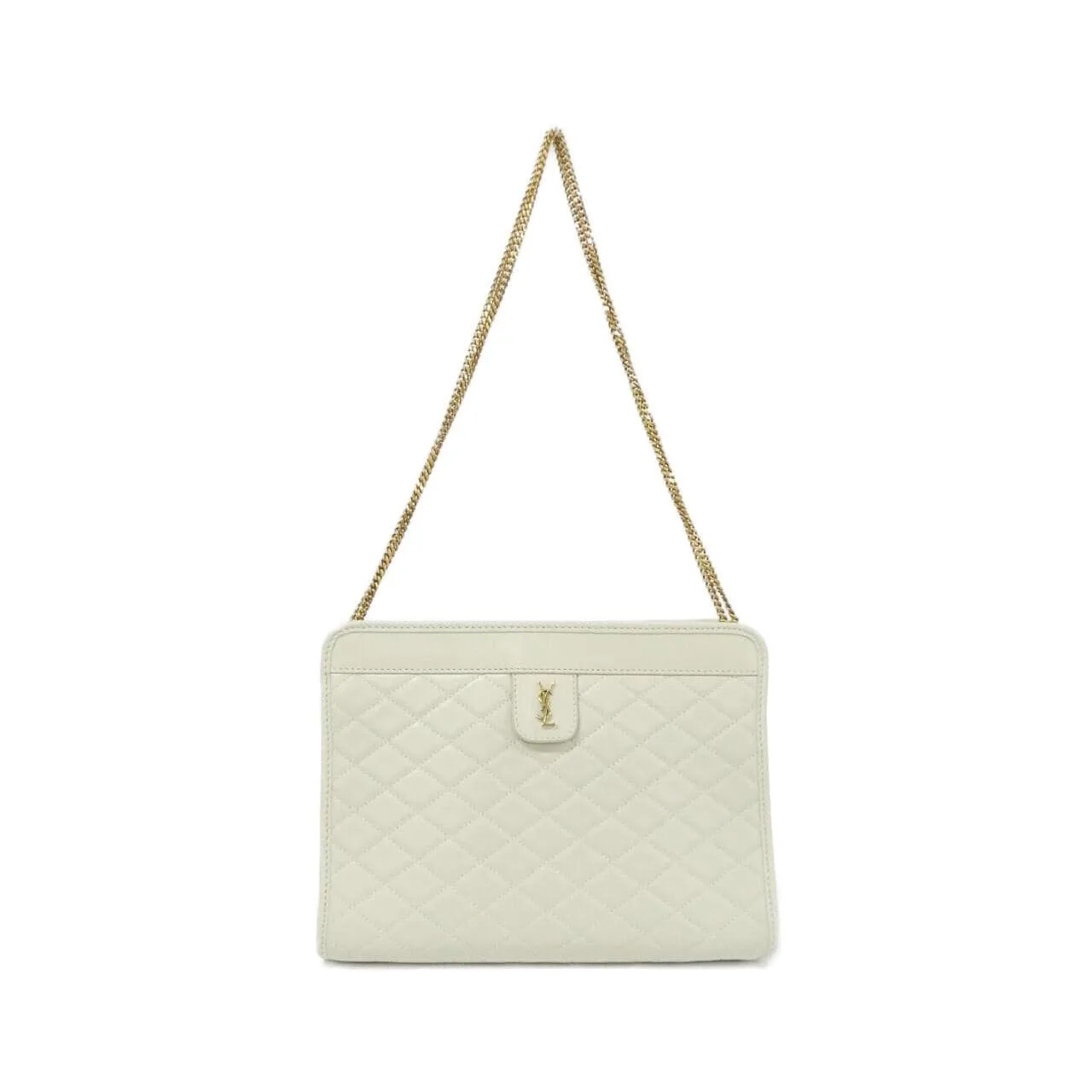 SAINT LAURENT 657361 Shoulder Lambskin Black