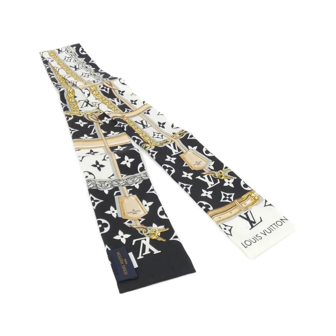 LOUIS VUITTON M78656 Scarf Monogram Black